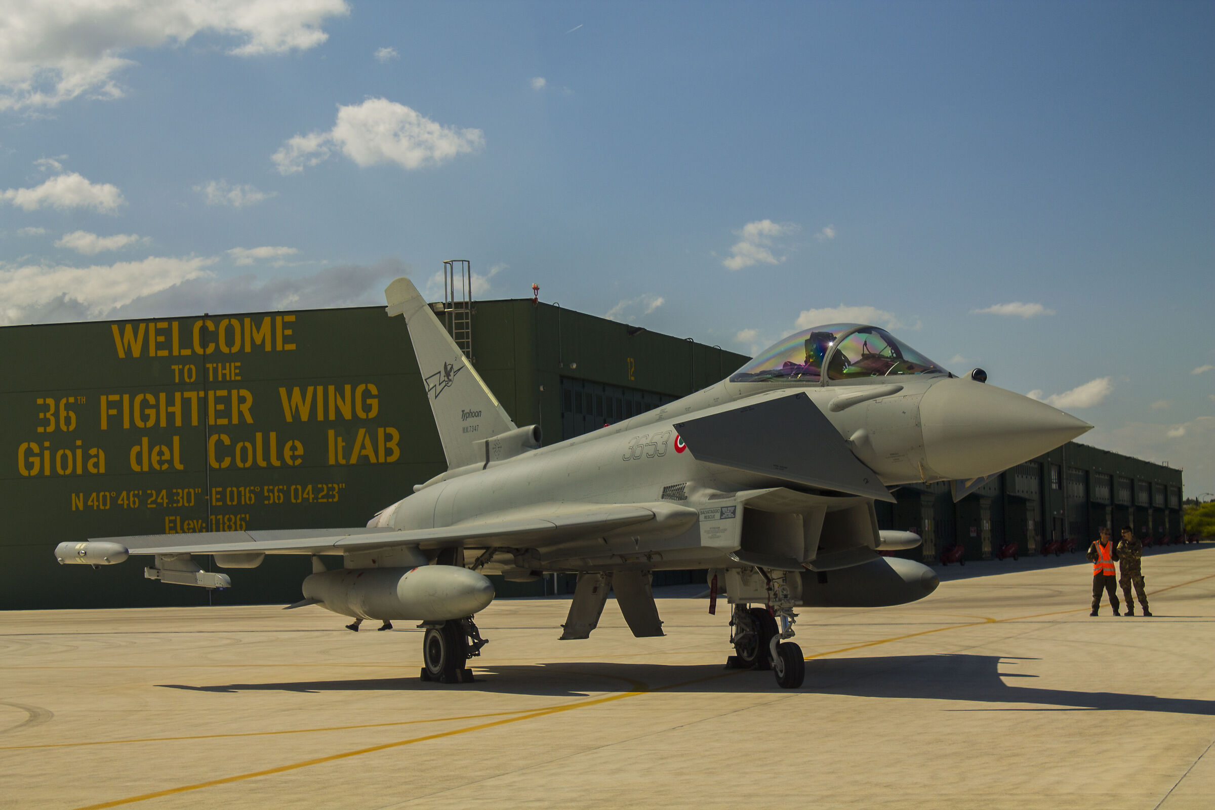 esibizione Eurofighter