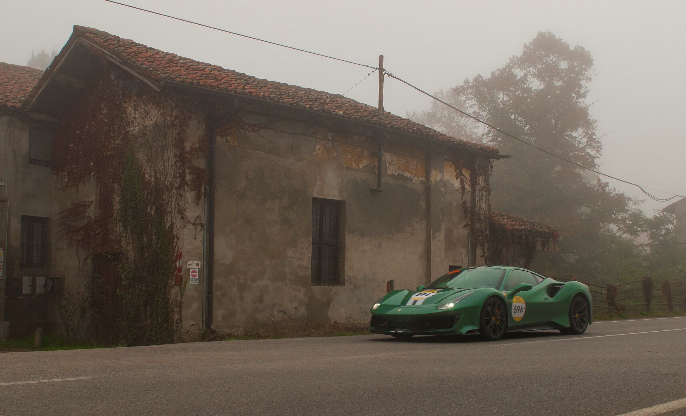 1000 miglia 2020_passaggio in zona rossa lodigiano