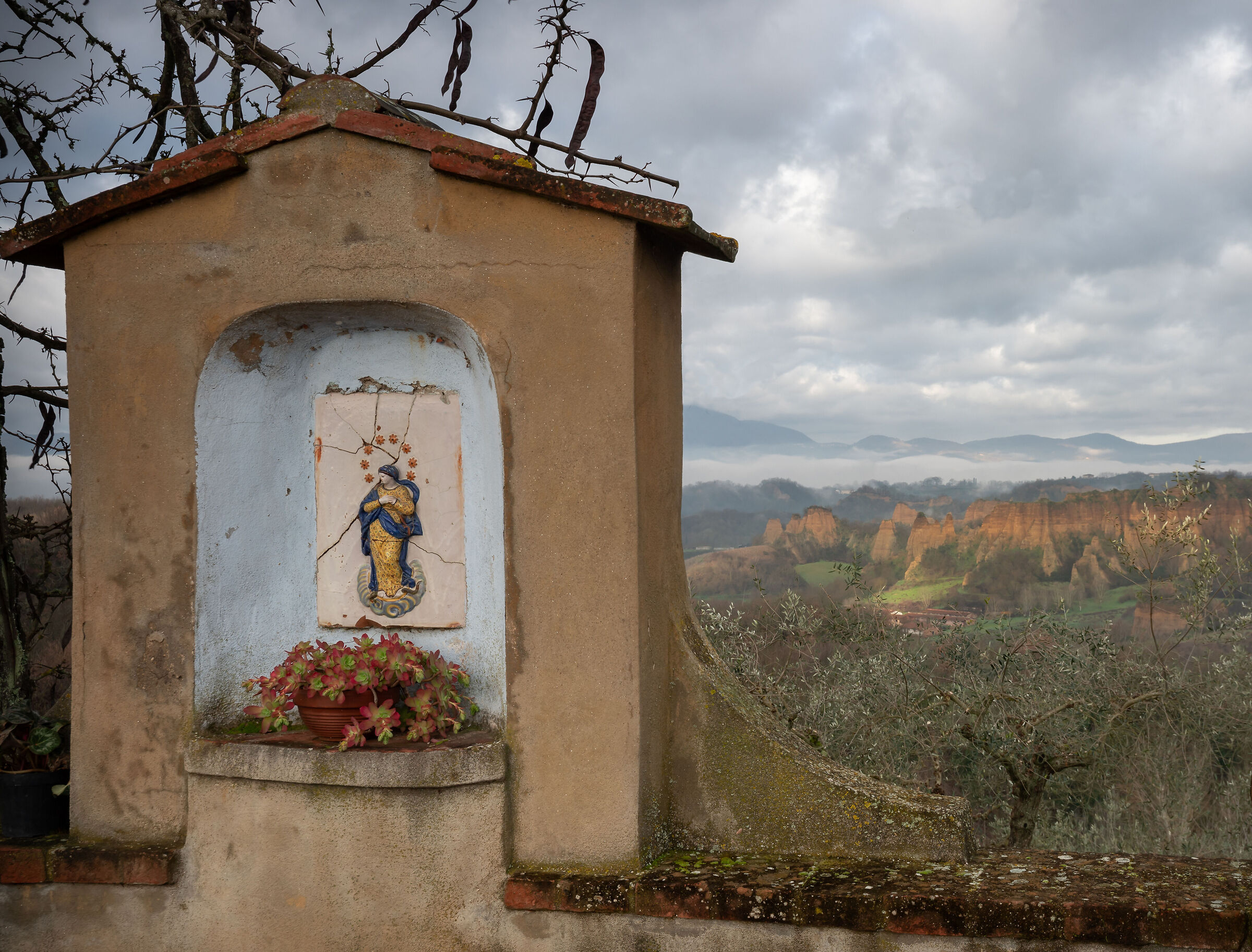 From Piantravigne to the Balze del Valdarno