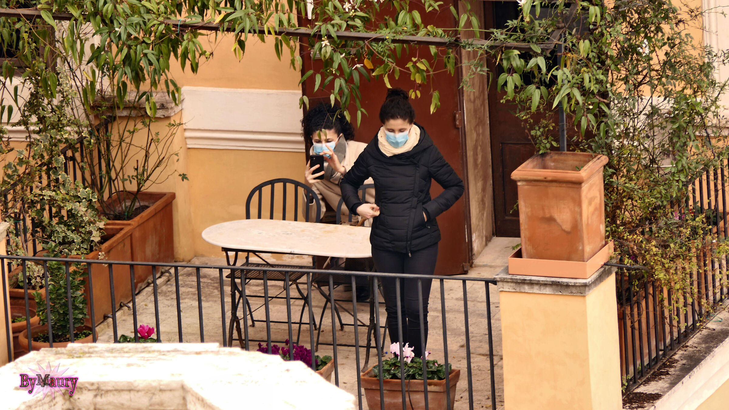 foto dal balcone della scalinata T.D.Monti