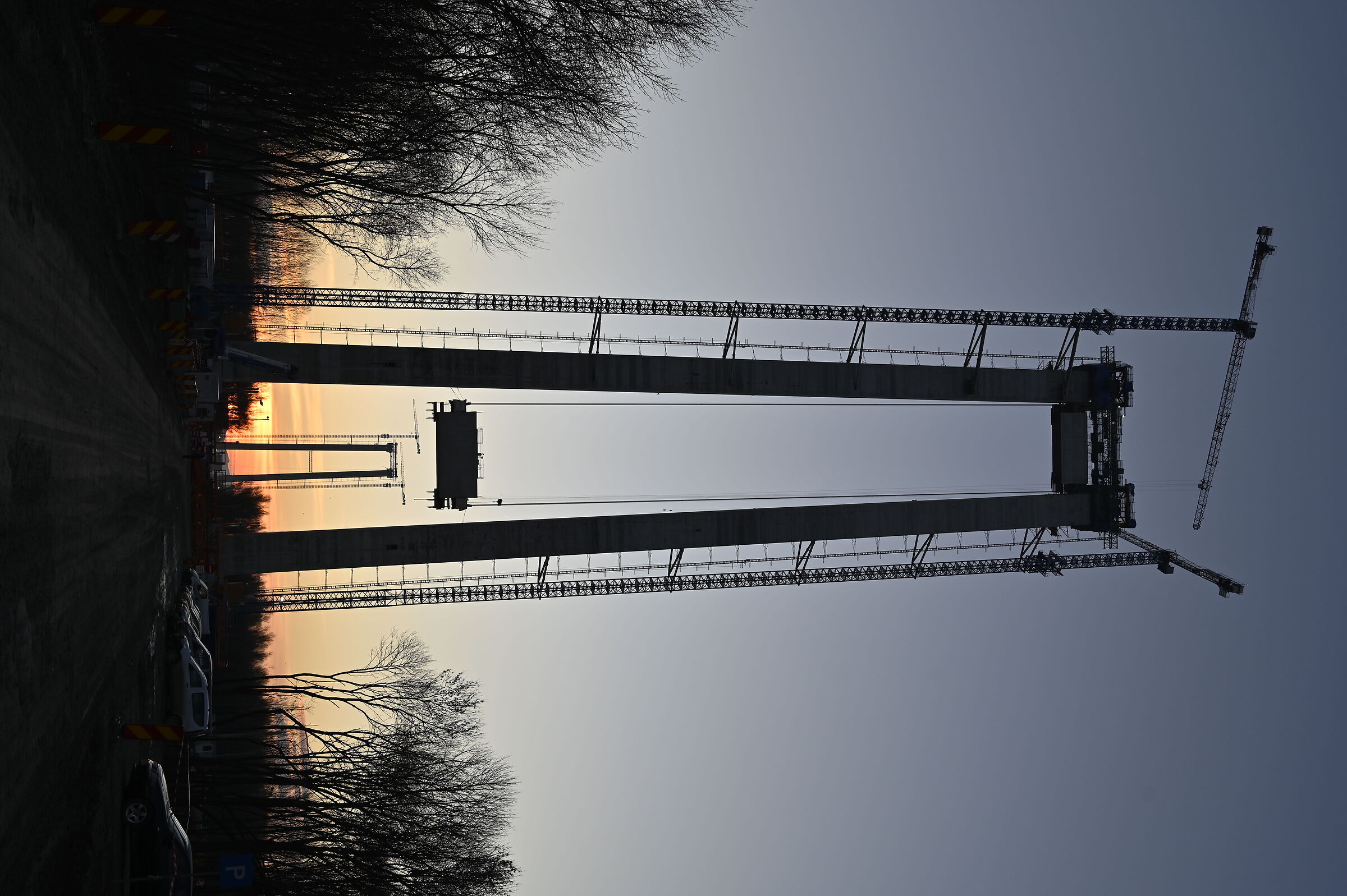 Braila suspension Bridge