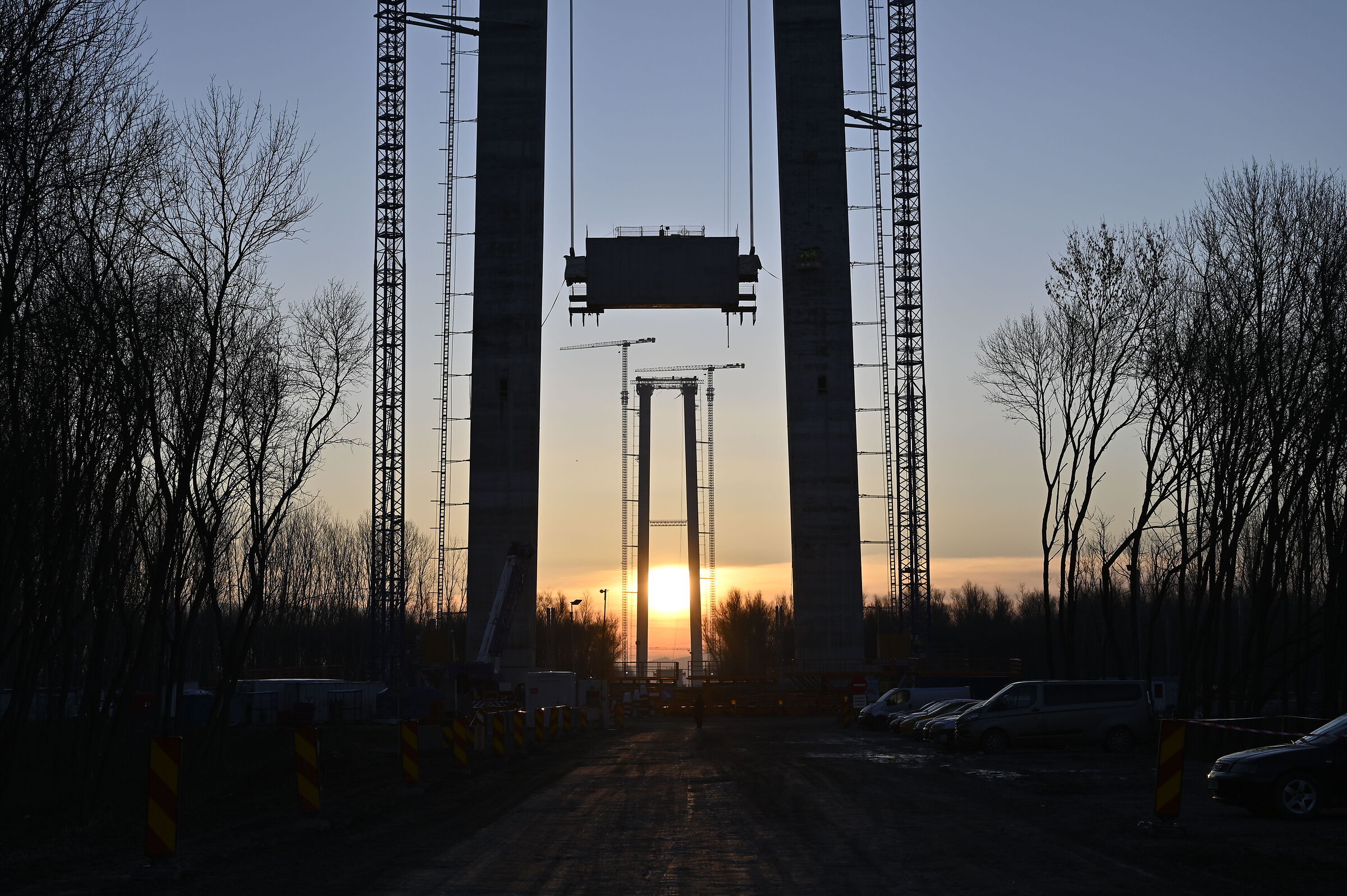 Braila suspension Bridge