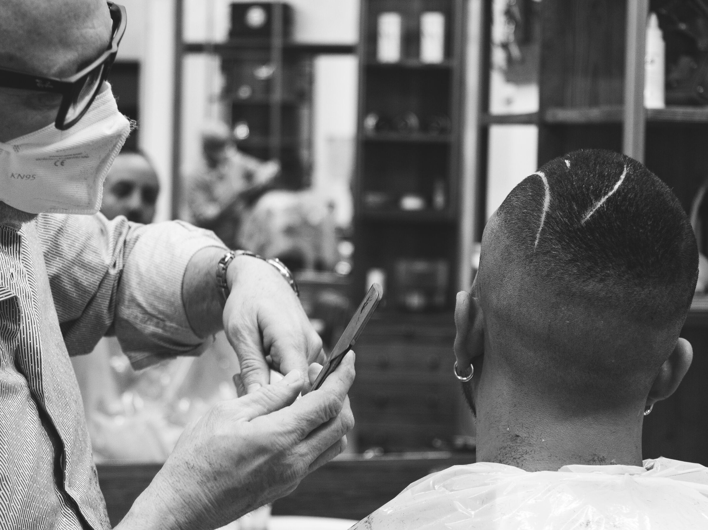 Shooting from the hairdresser