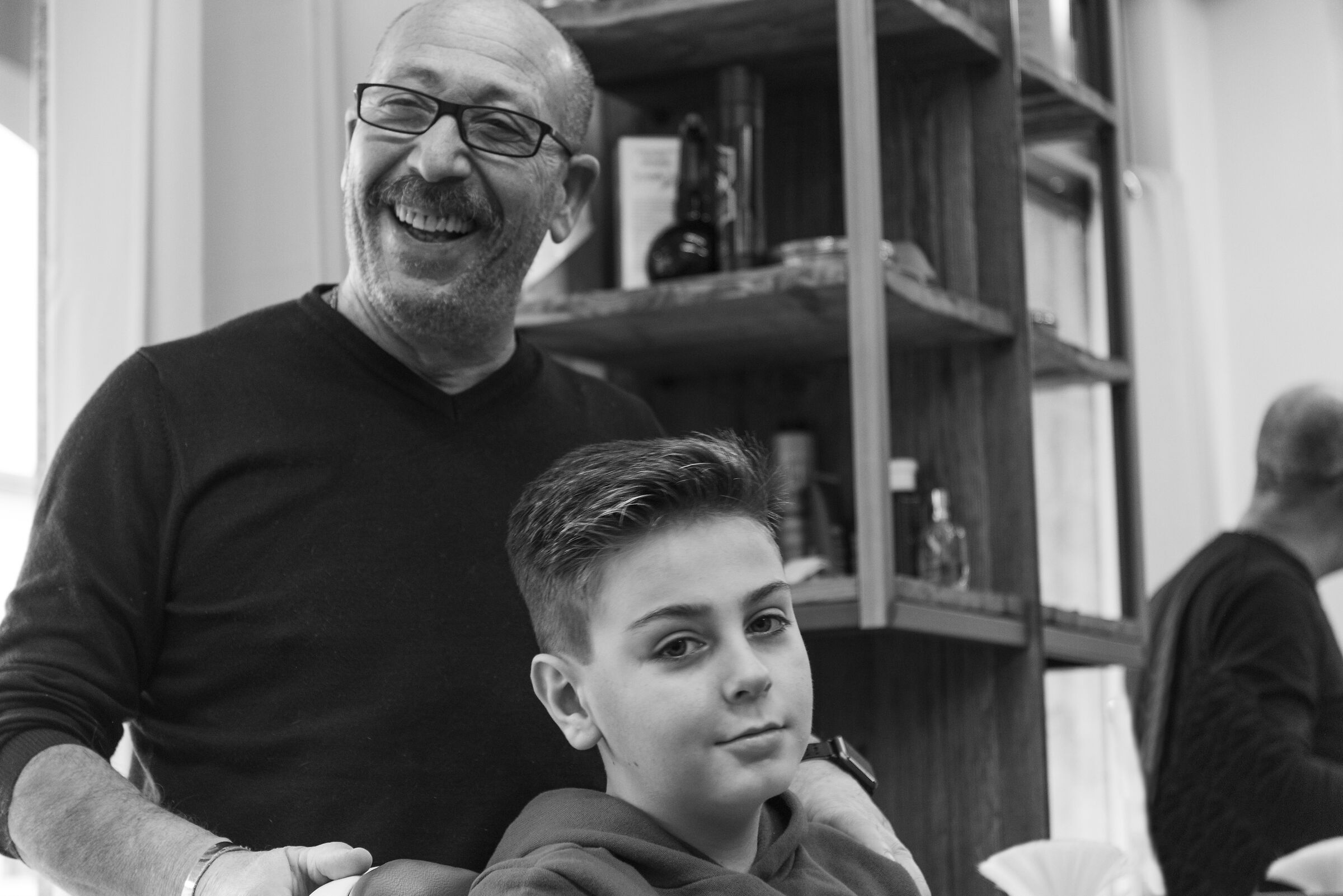 Shooting from the hairdresser