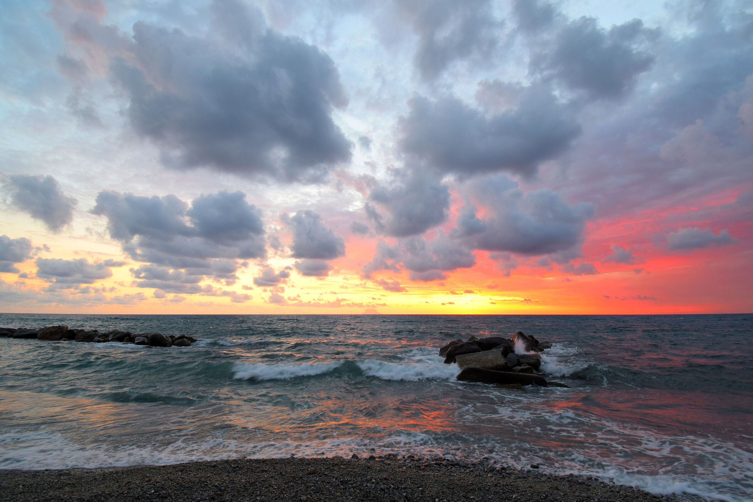 tramonto stromboli