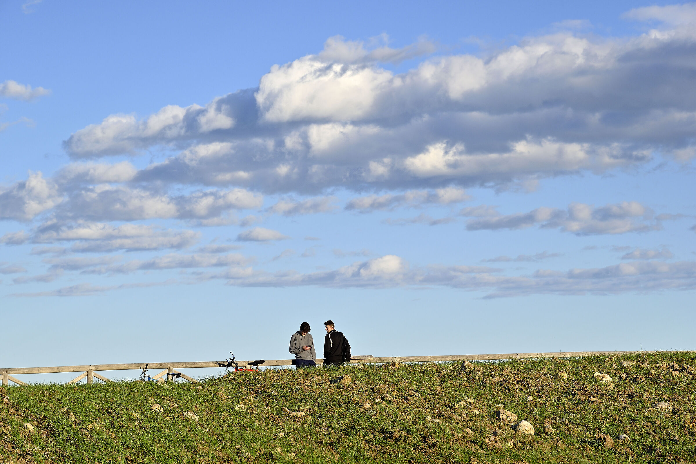Questi giovani con la testa tra le nuvole...
