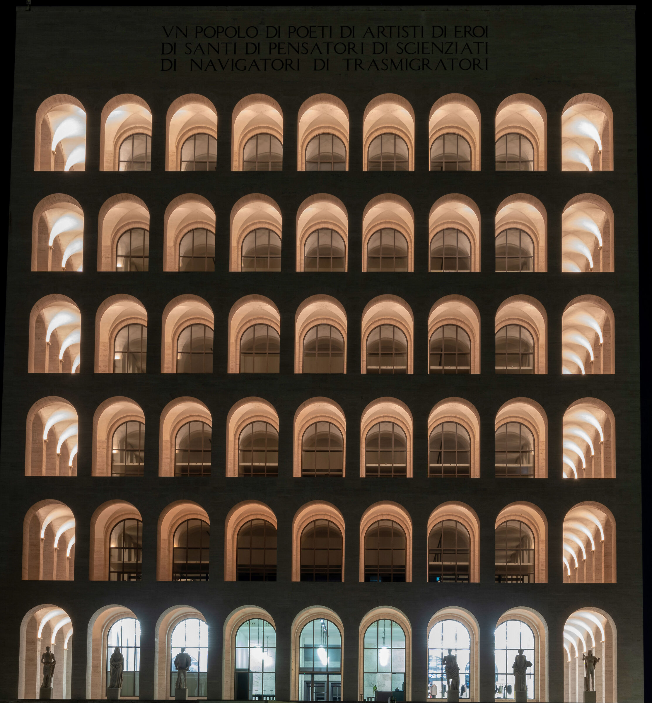 Roma Palazzo della civiltà.