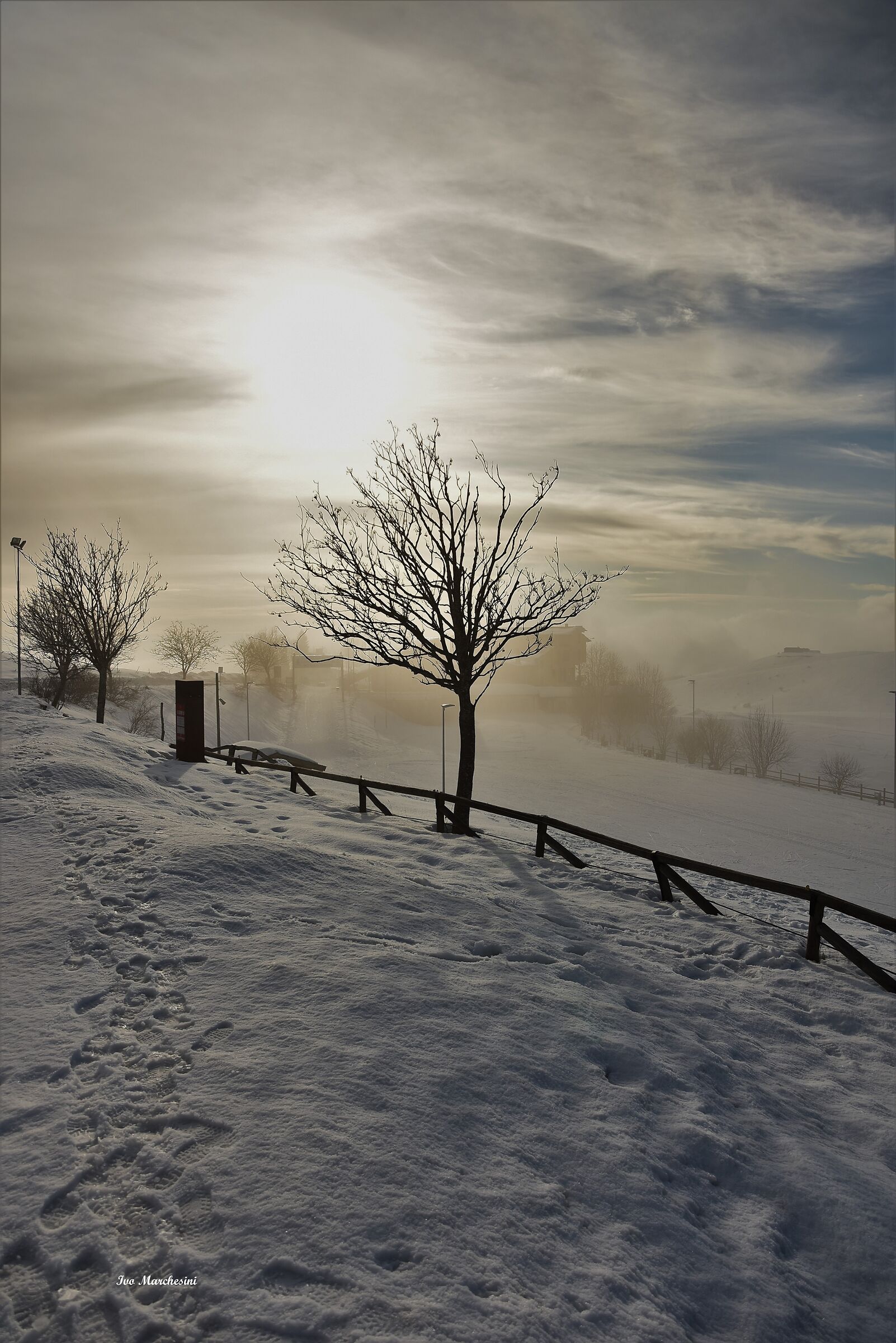 tramonto sui Lessini