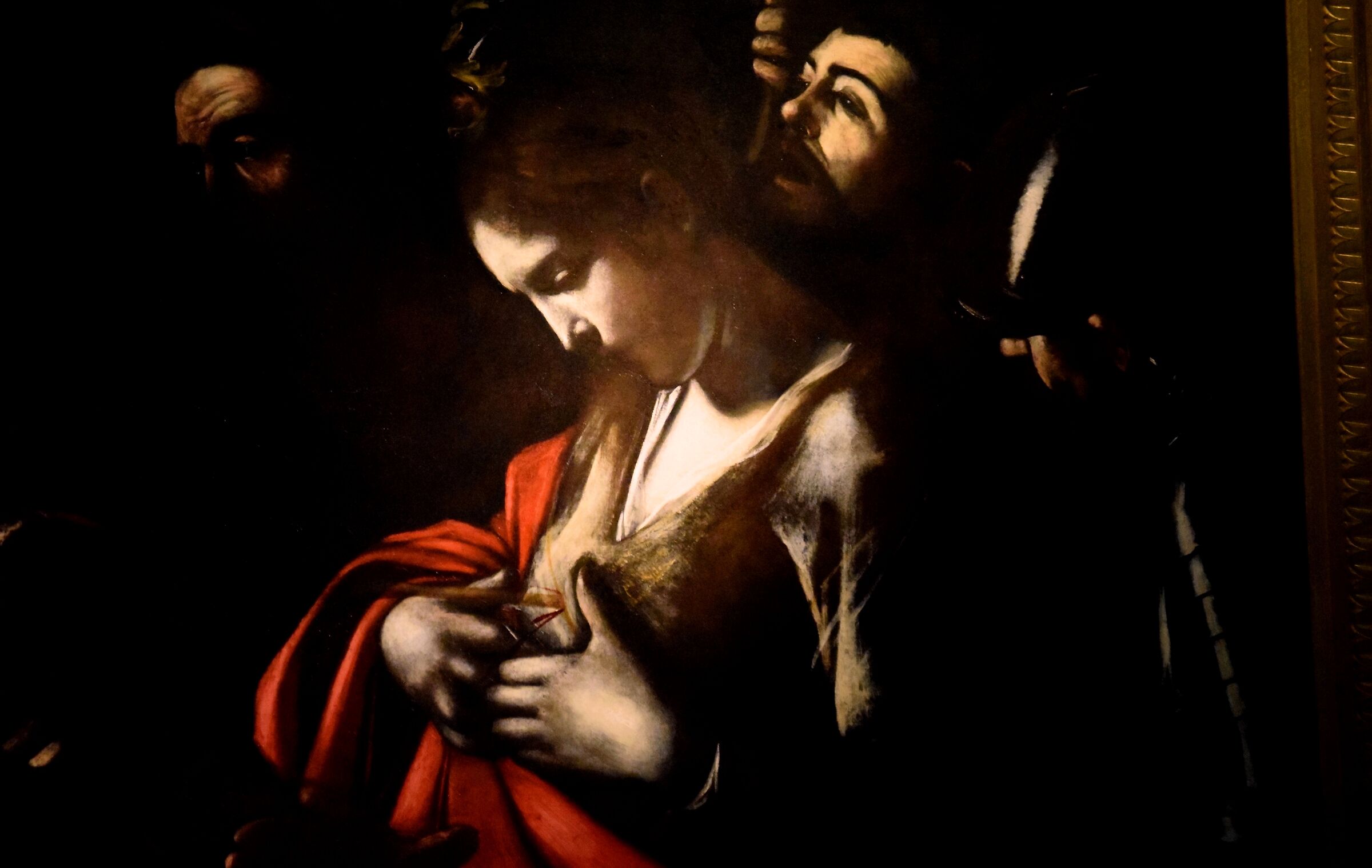 Caravaggio"Martirio di Sant'Orsola" (Part.)