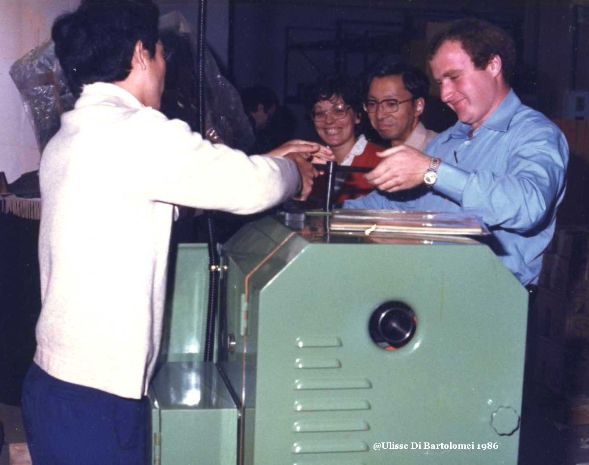 Al tornio in altri tempi