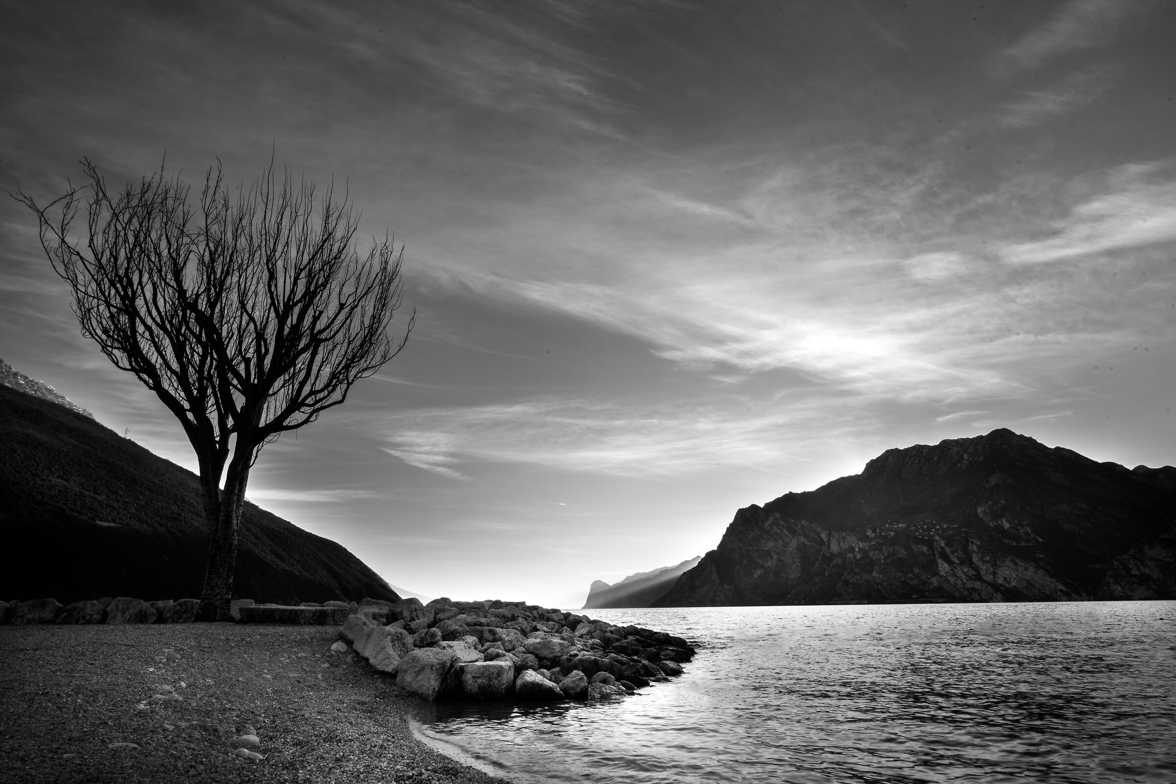 Winter on the lakefront