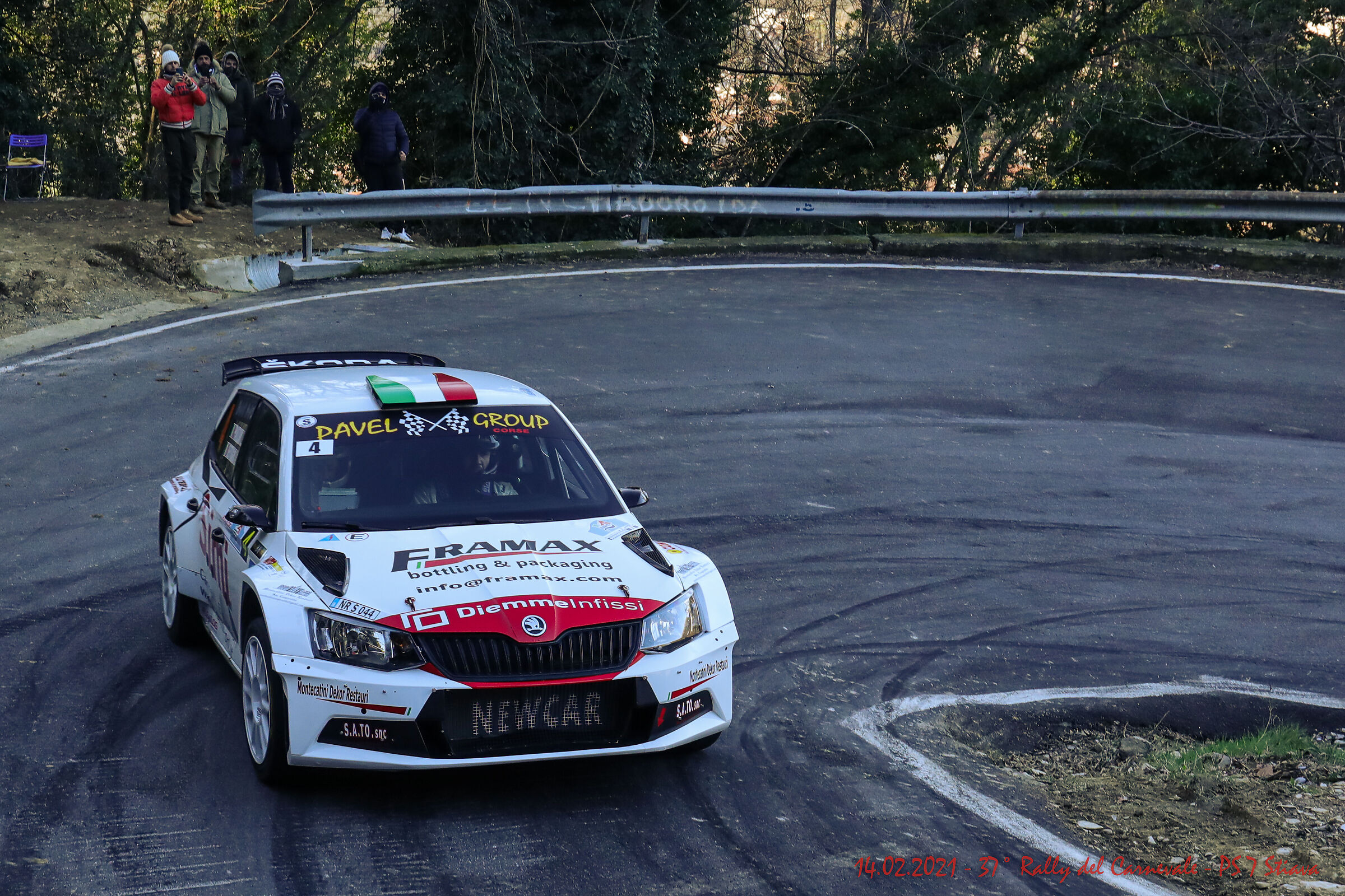 37° rally del Carnevale: 14/02/2021 PS7 - Stiava, il vi