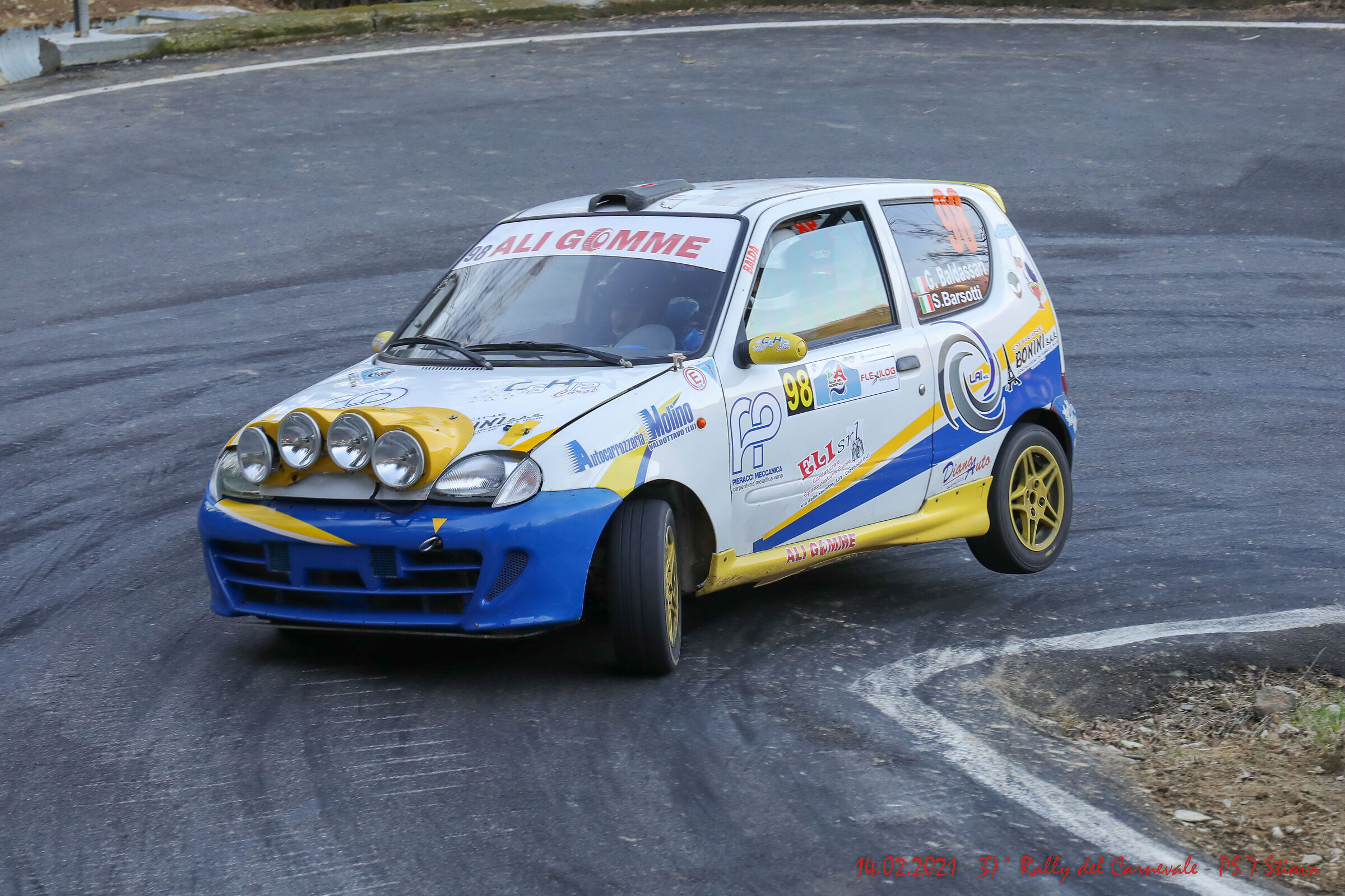 37° rally del Carnevale: 14/02/2021 PS7 - Stiava,