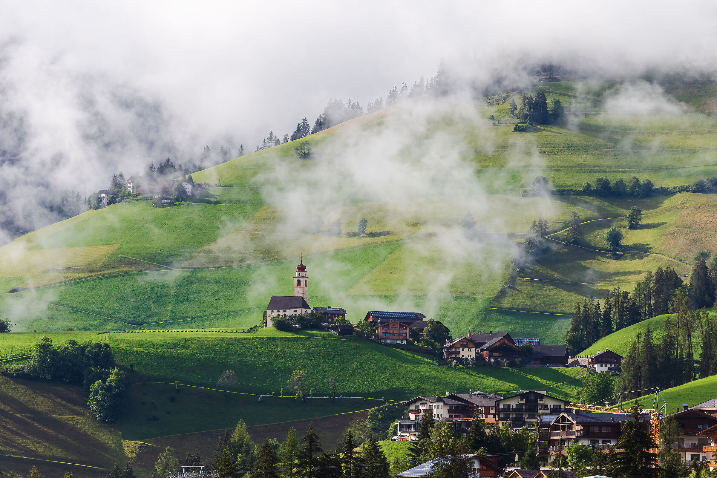 A quiet day in San Vigilio in Badia