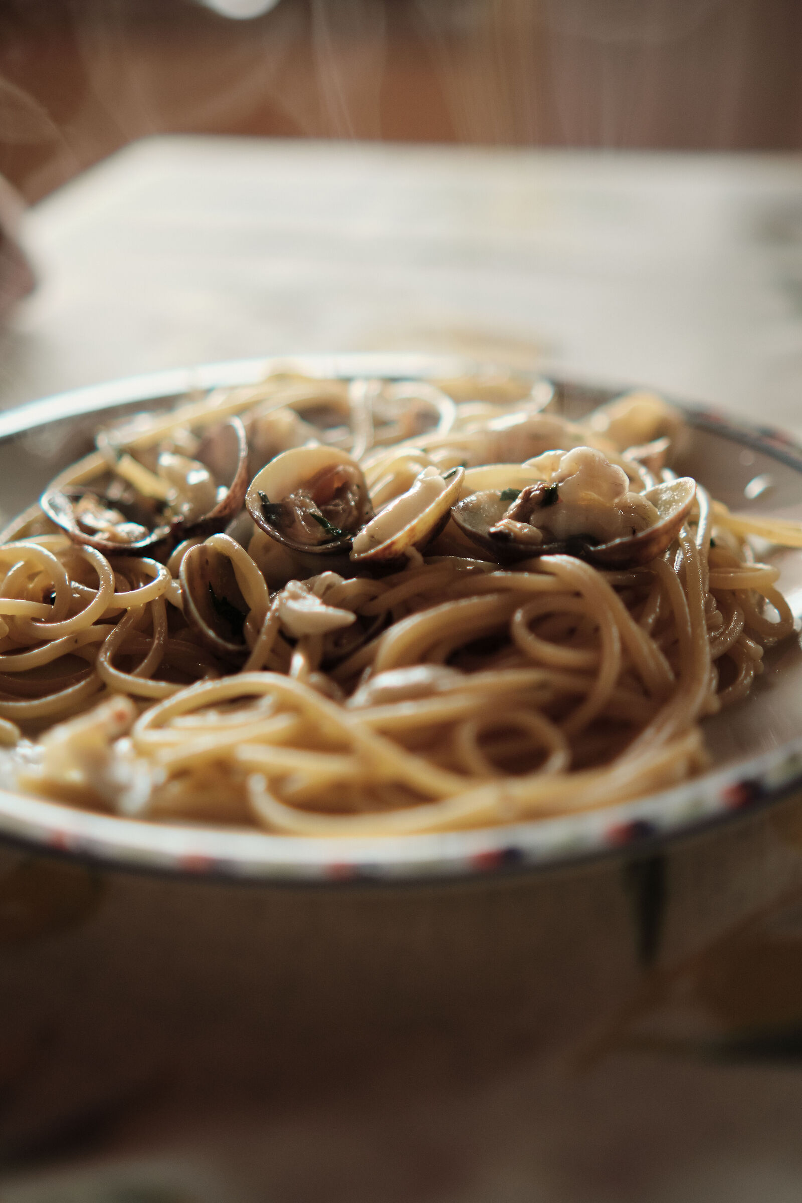 Spaghetti e vongole