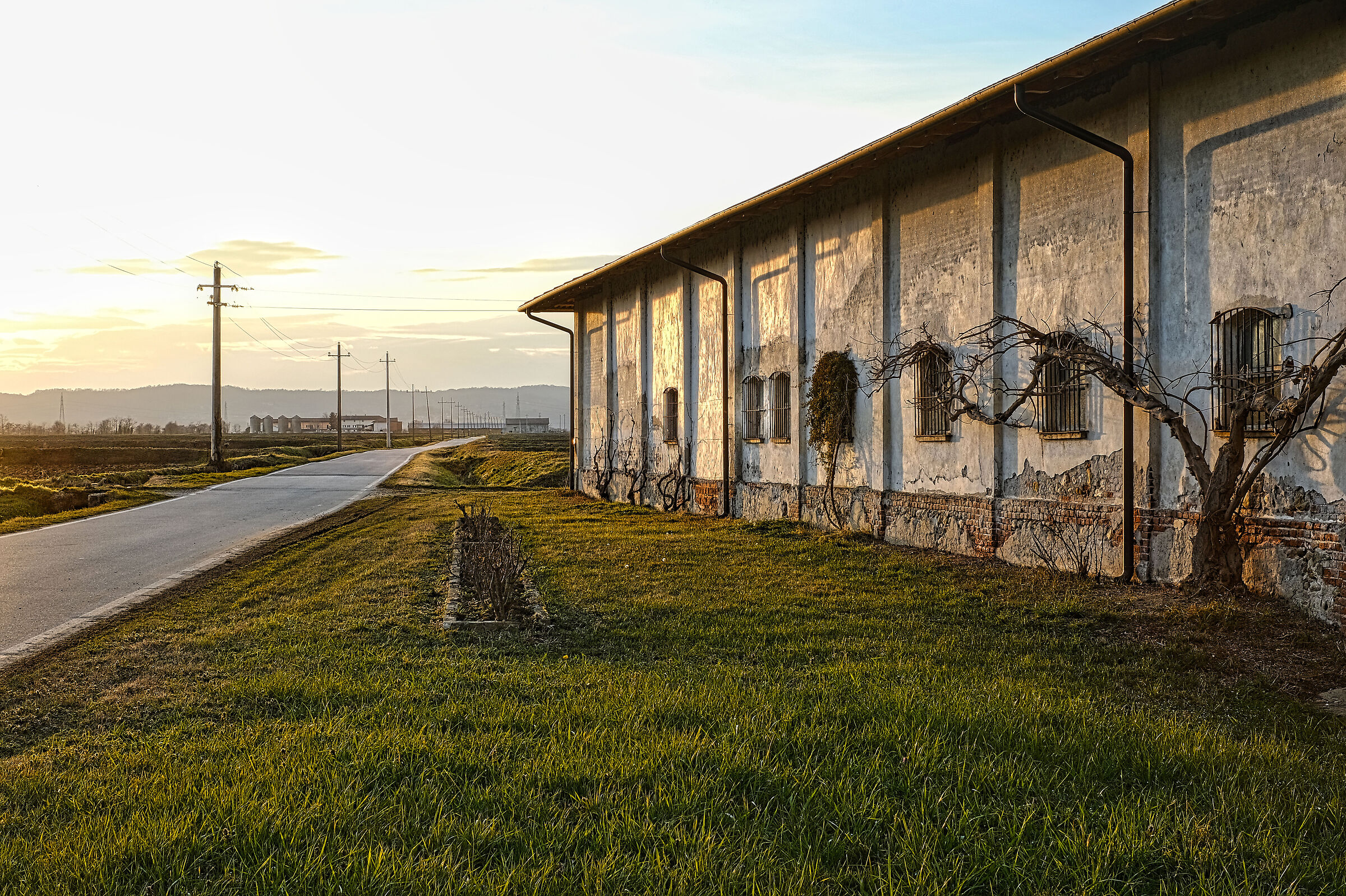 La casa sul tramonto
