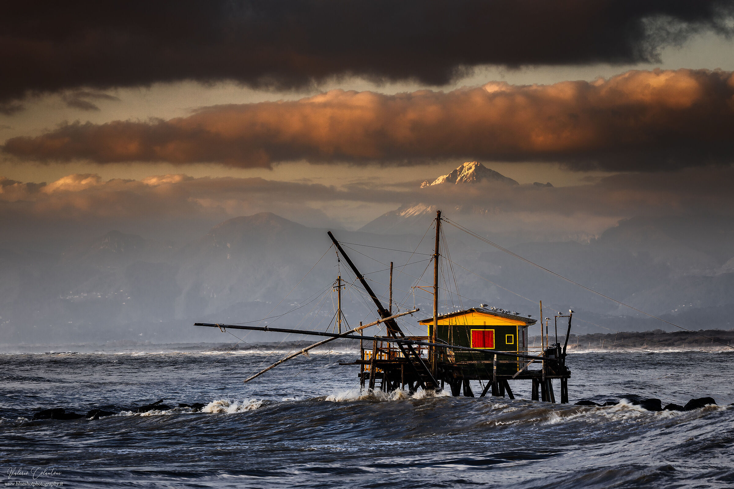 Il trabucco di Bocca d'Arno...