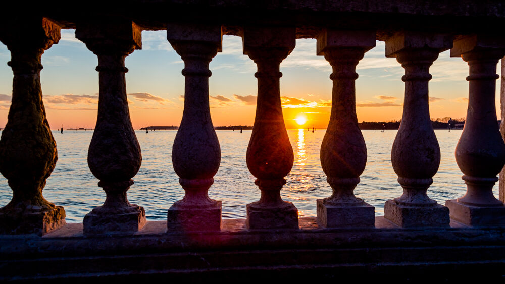 Tramonto dai Giardini
