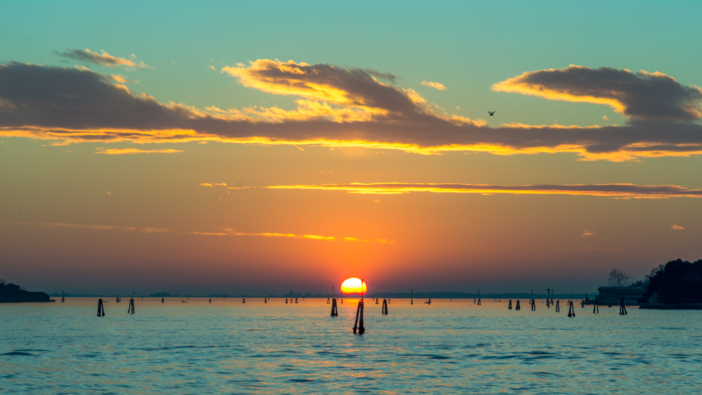 Tramonto in Laguna