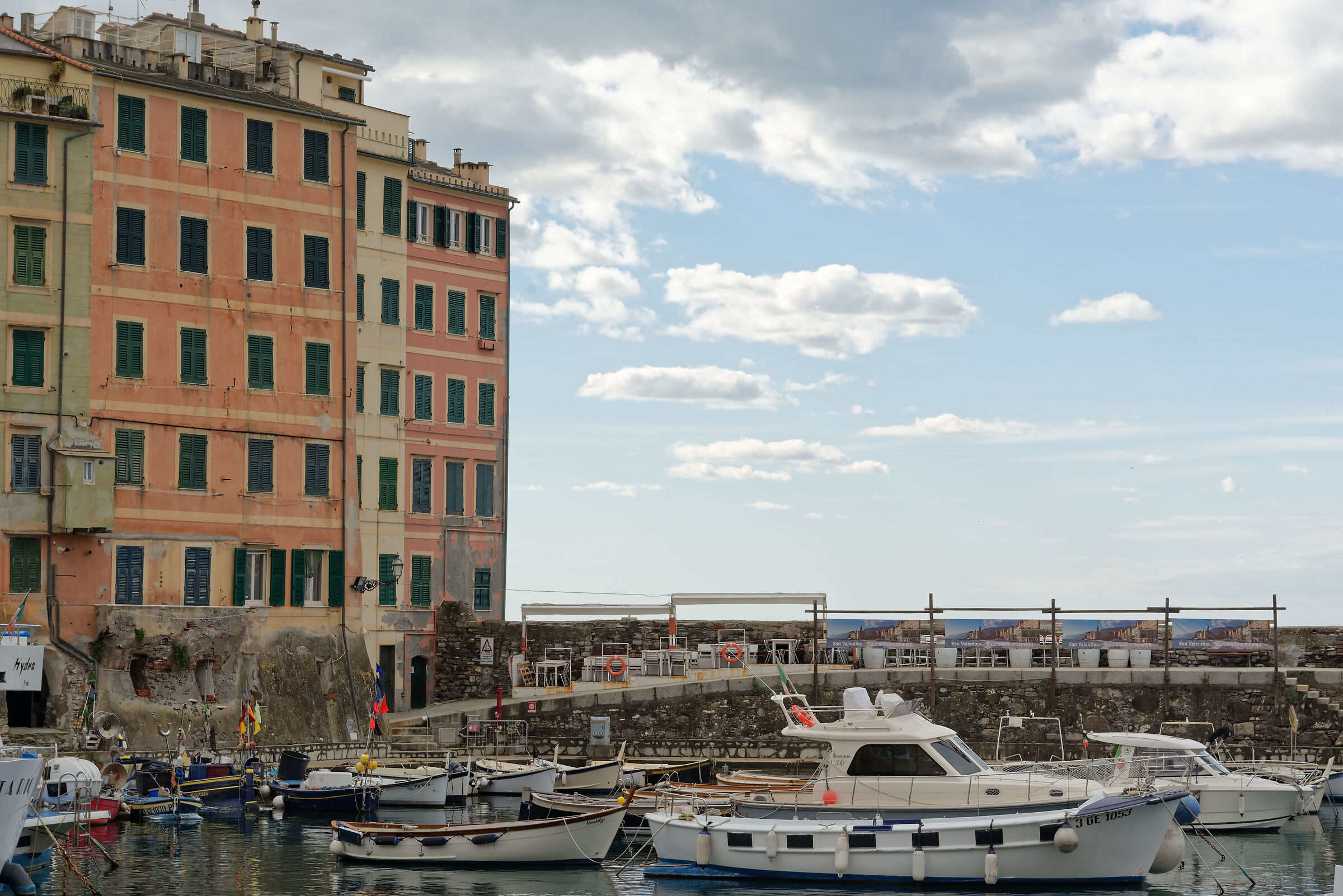 il cielo dopo Camogli