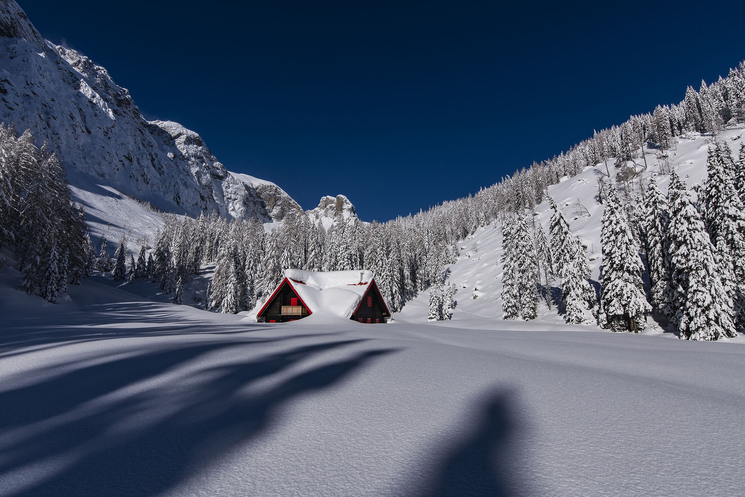 Hut Winkel Carnic Alps 2021