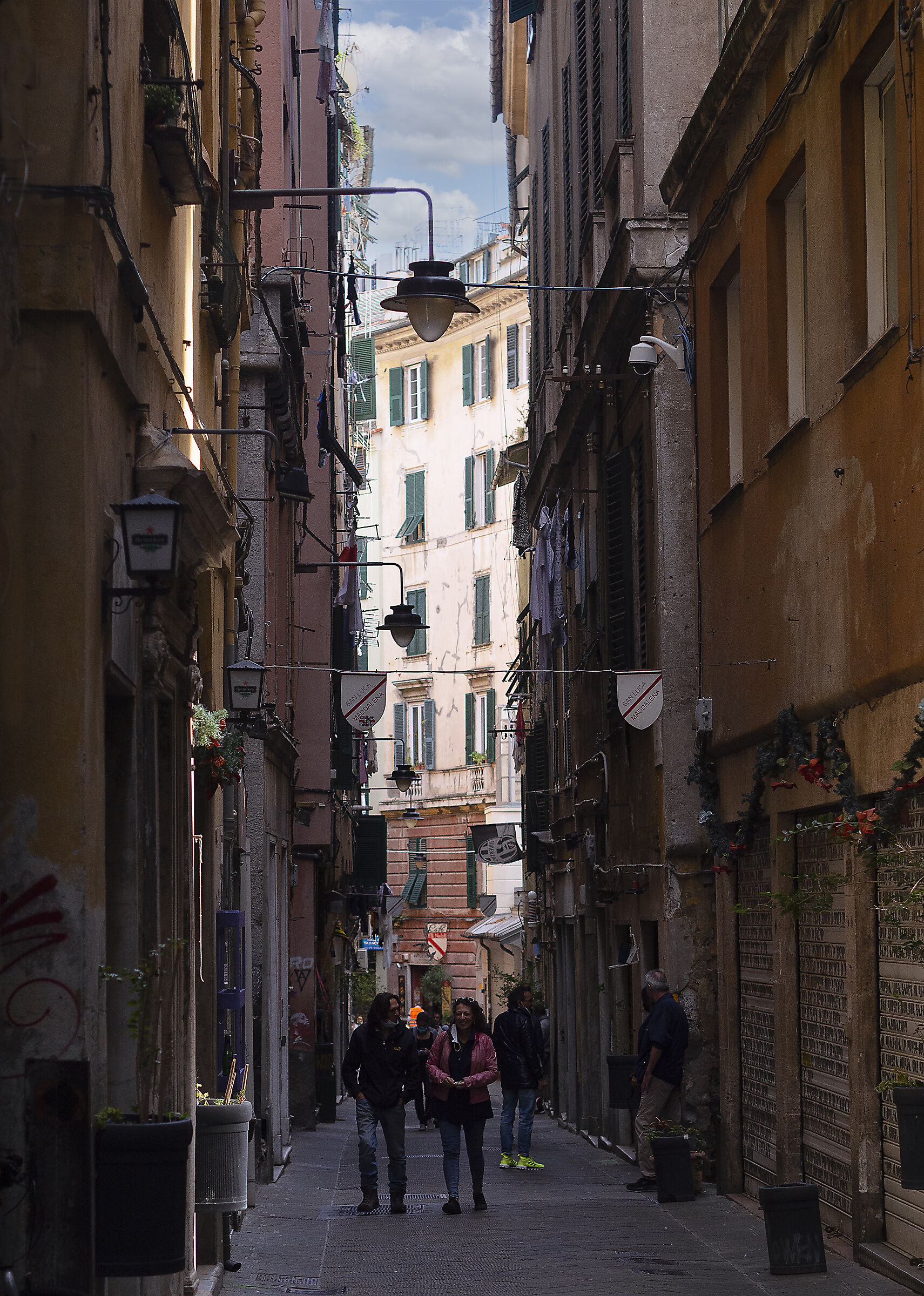 Genova - Tipico "carrùggio"