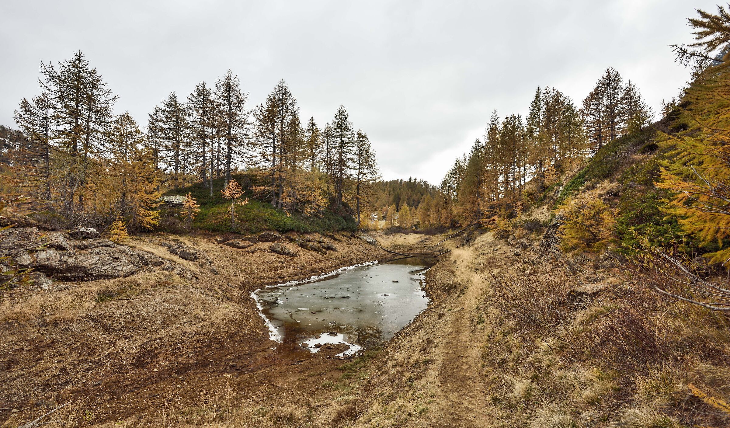 Alpe Devero - pozza ghiacciata