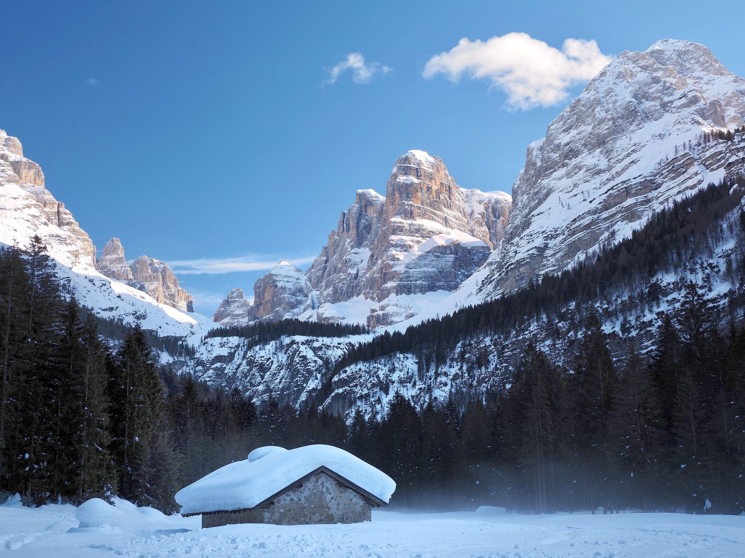 Montagne care, voi non mi mentite....