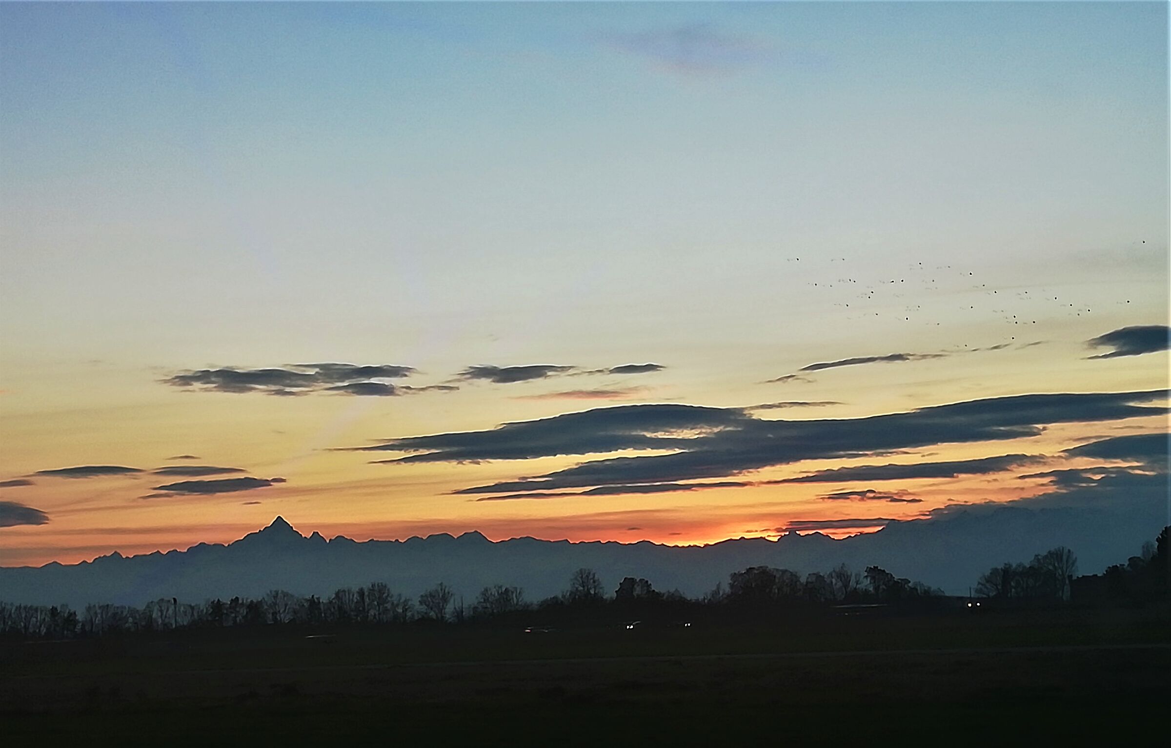 sunset of 15.02.2021
