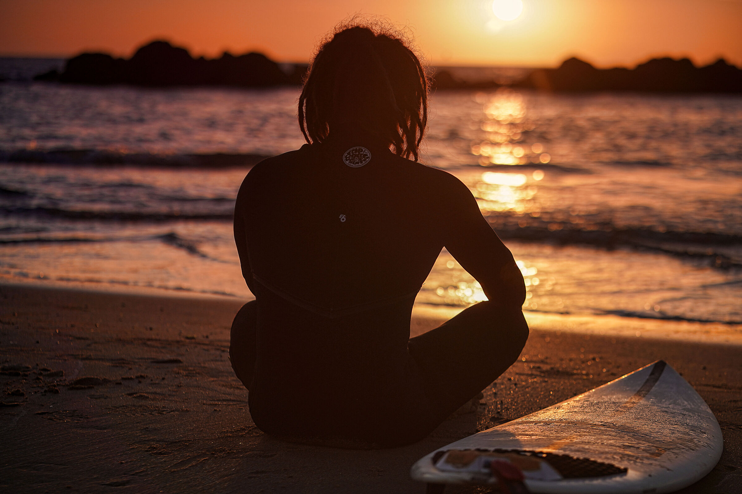 Contemplando il mare