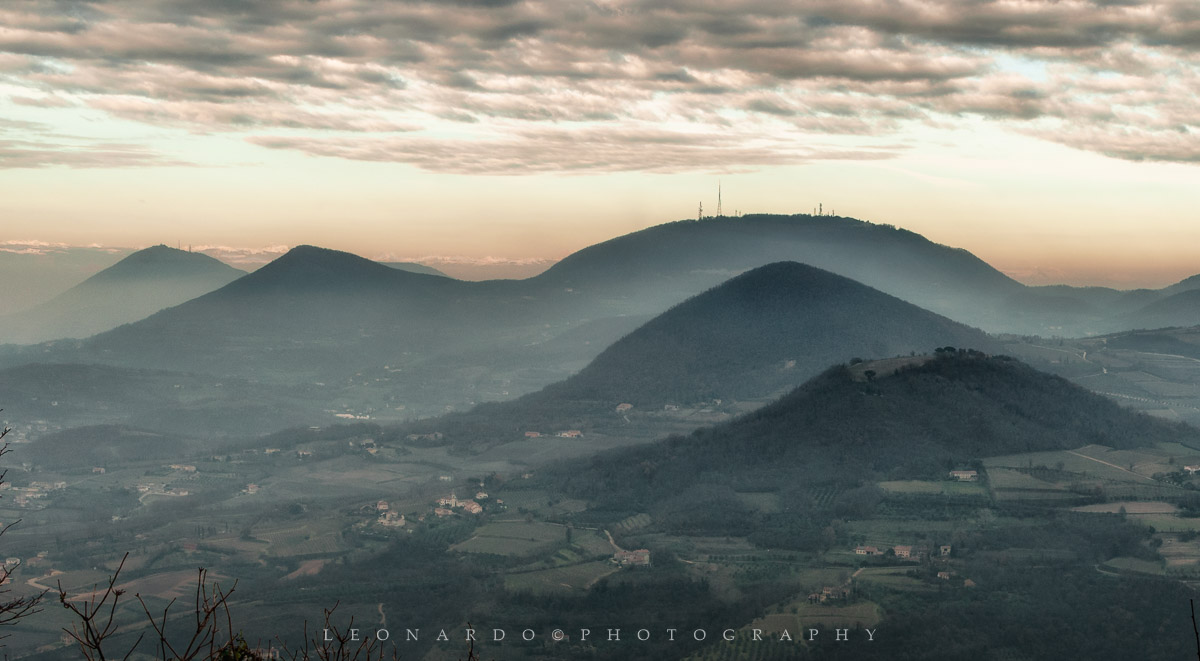 Dalla cima del Monte Cero (Colli Euganei)