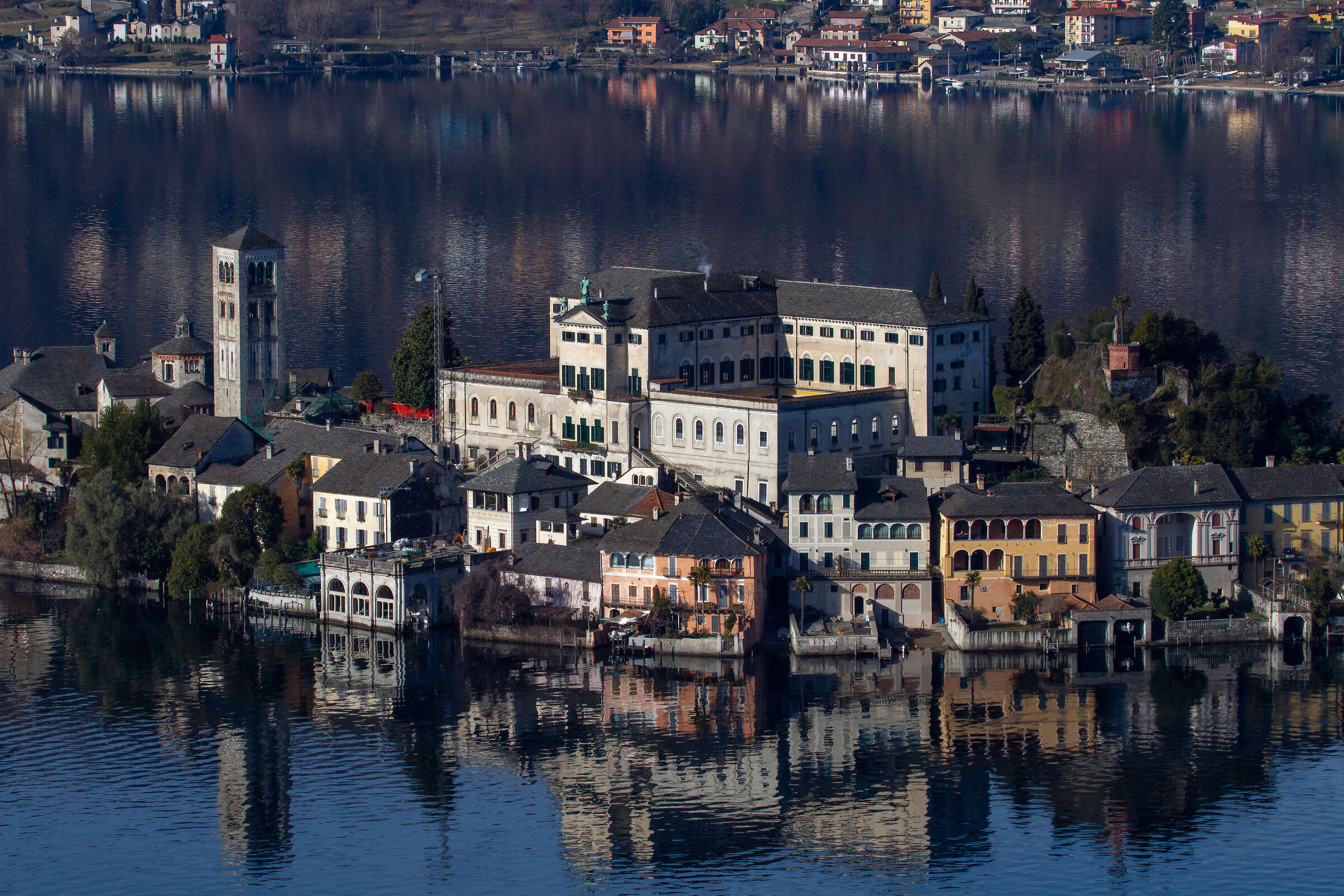 Isola di San Giulio dal Sacro Monte