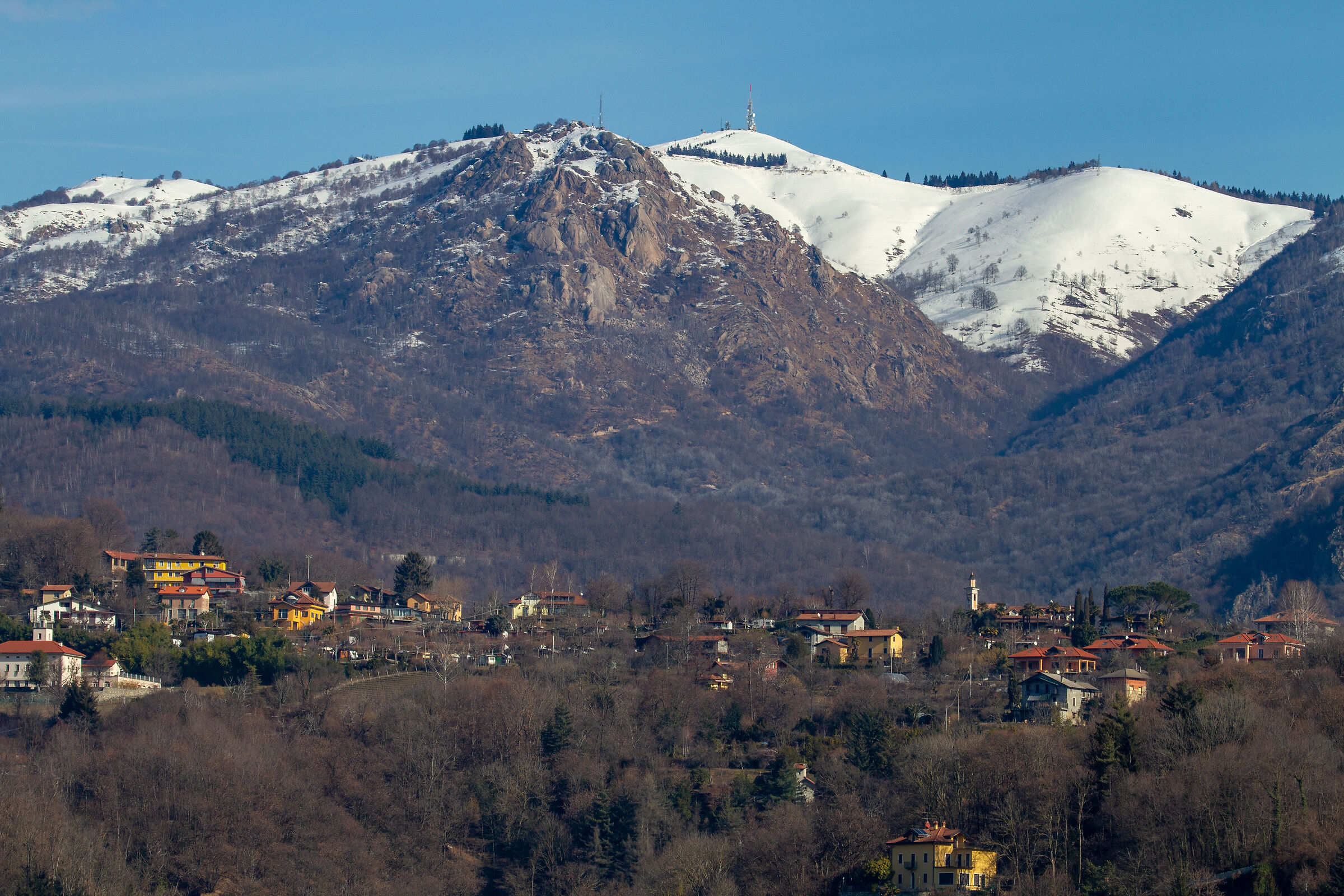 il mottarone da Orta
