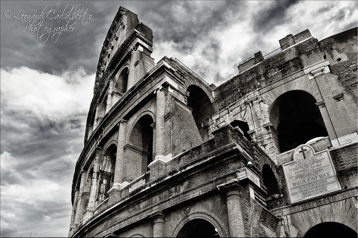 "Colosseum - Black and White"