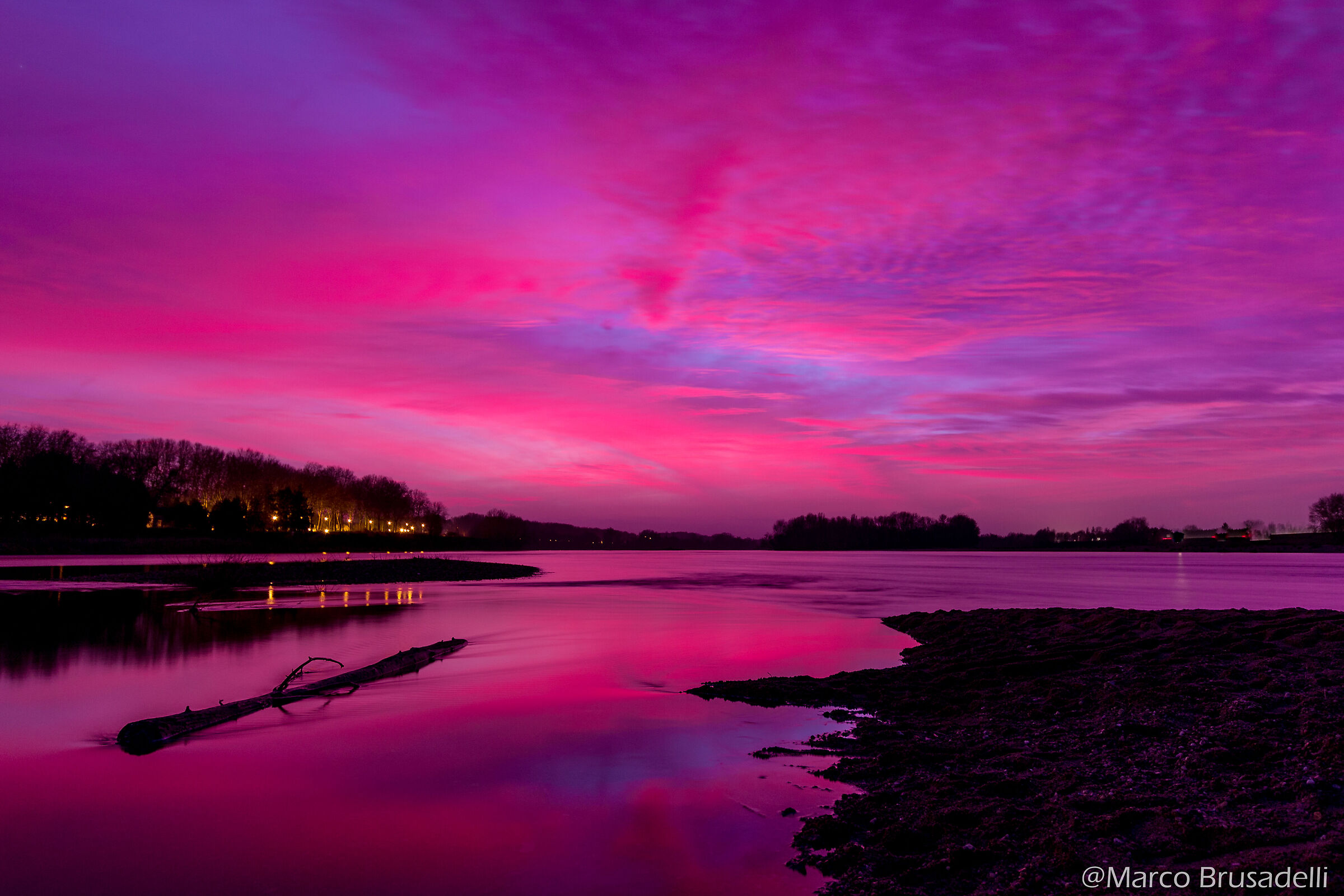 Amboise: Tramonto sulla Loira