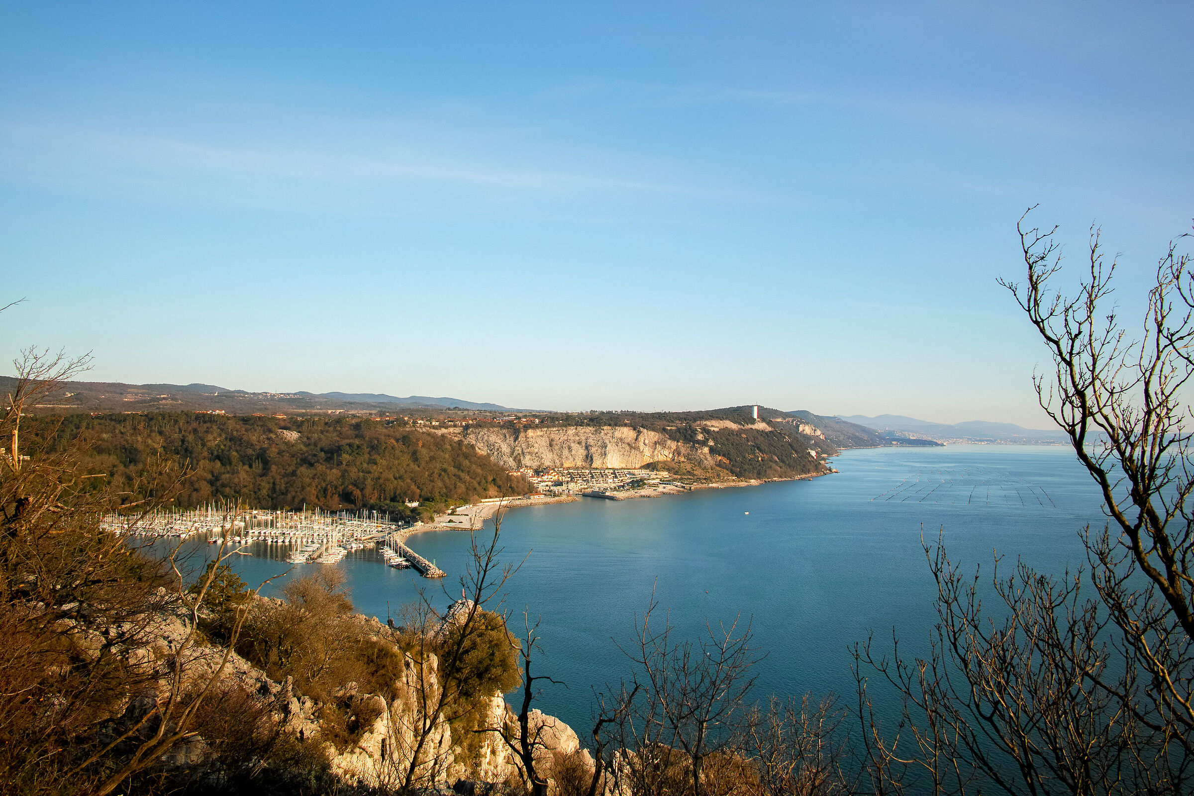 Sistiana dal sentiero Rilke