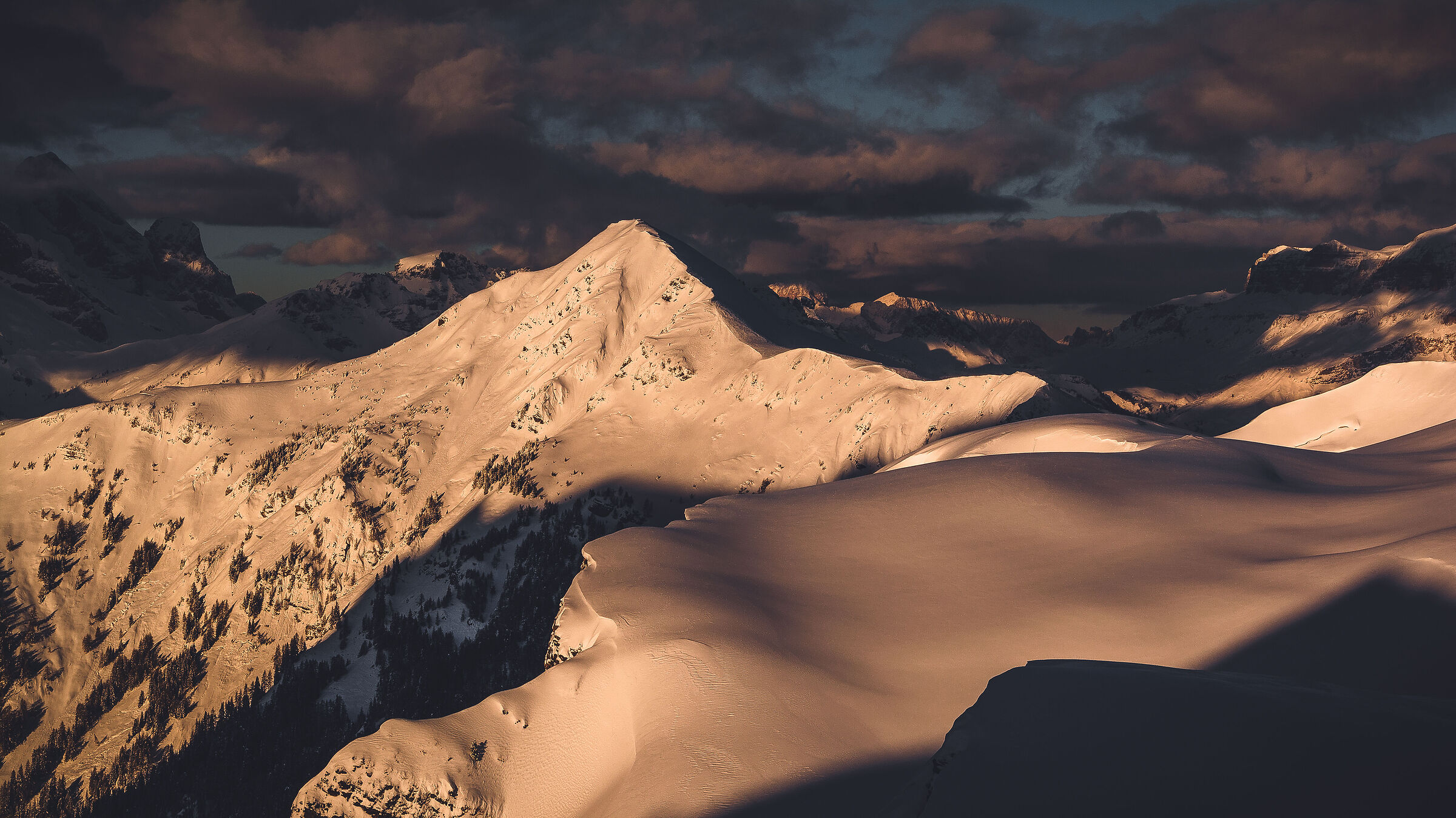 alba, neve, dolomiti, questo e quell'altro...