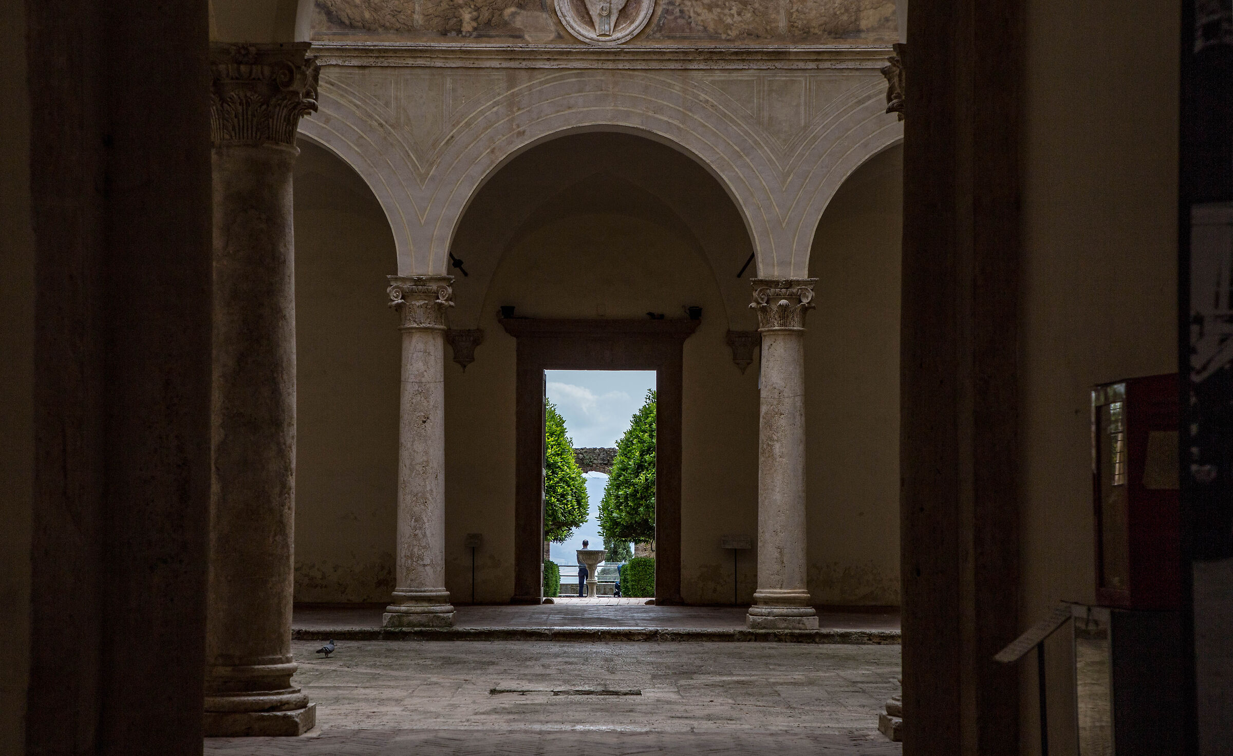 pienza. palazzo piccolomini