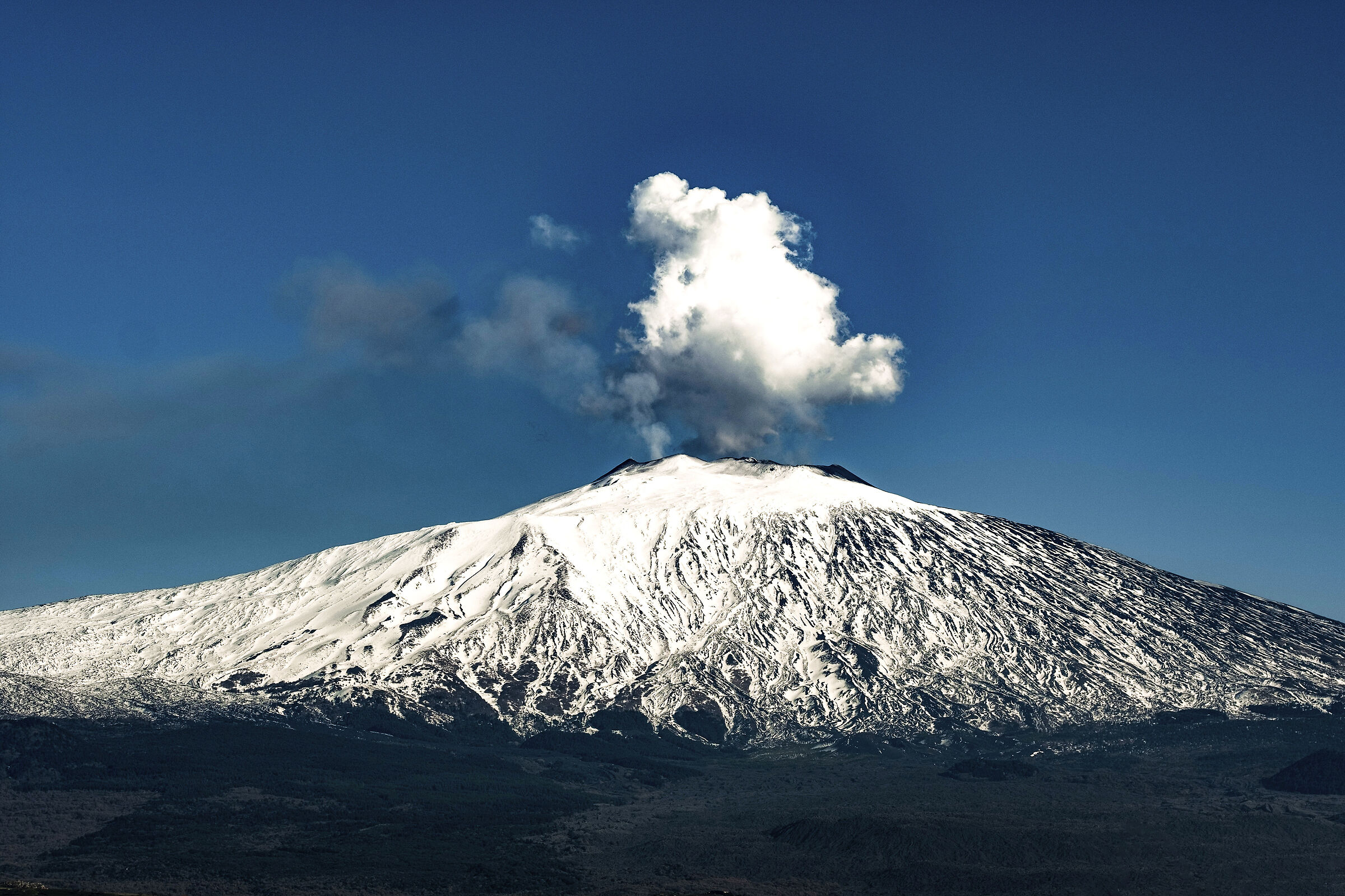 L'Etna e i suoi sbuffi