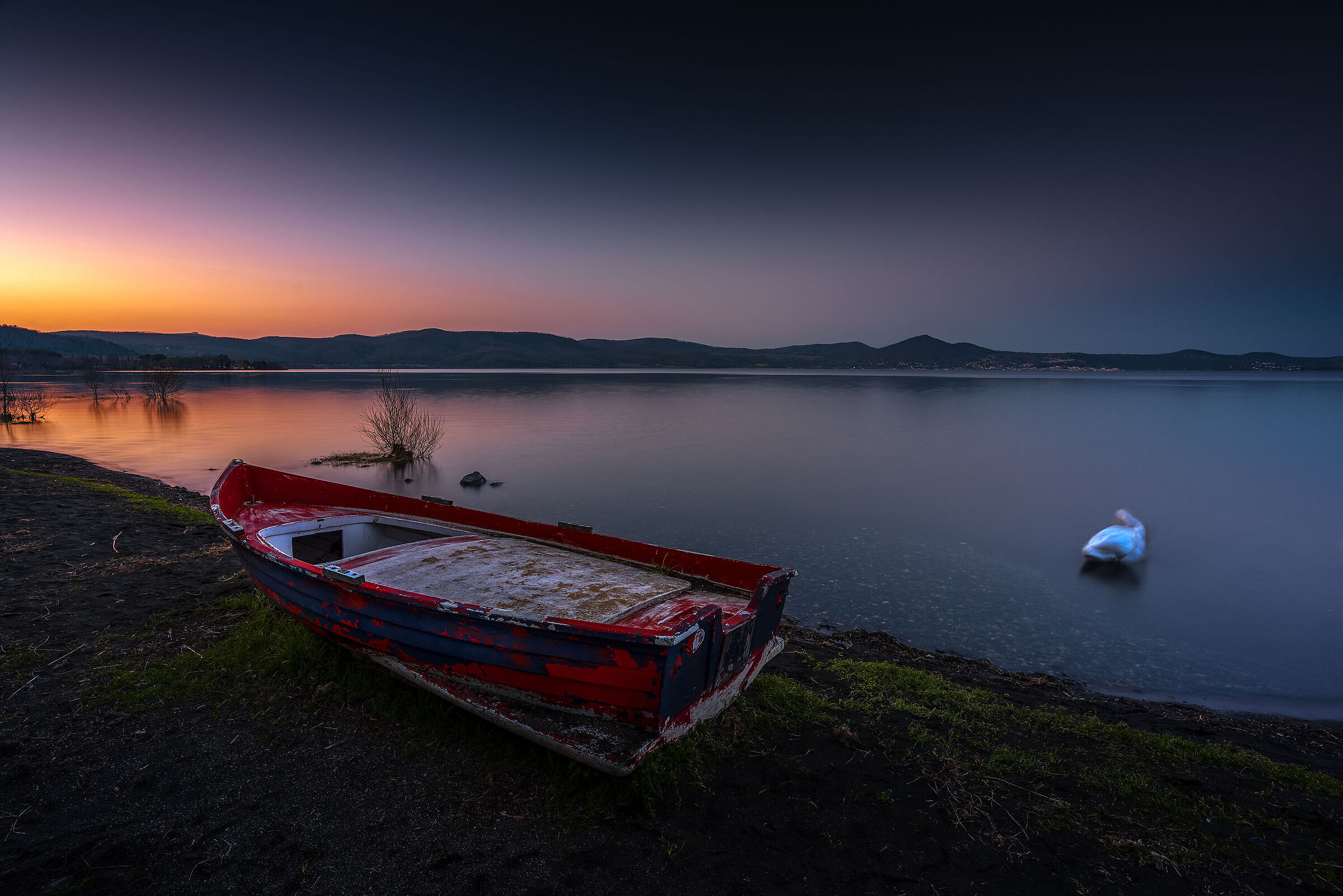 Tramonto sul Lago di Bracciano
