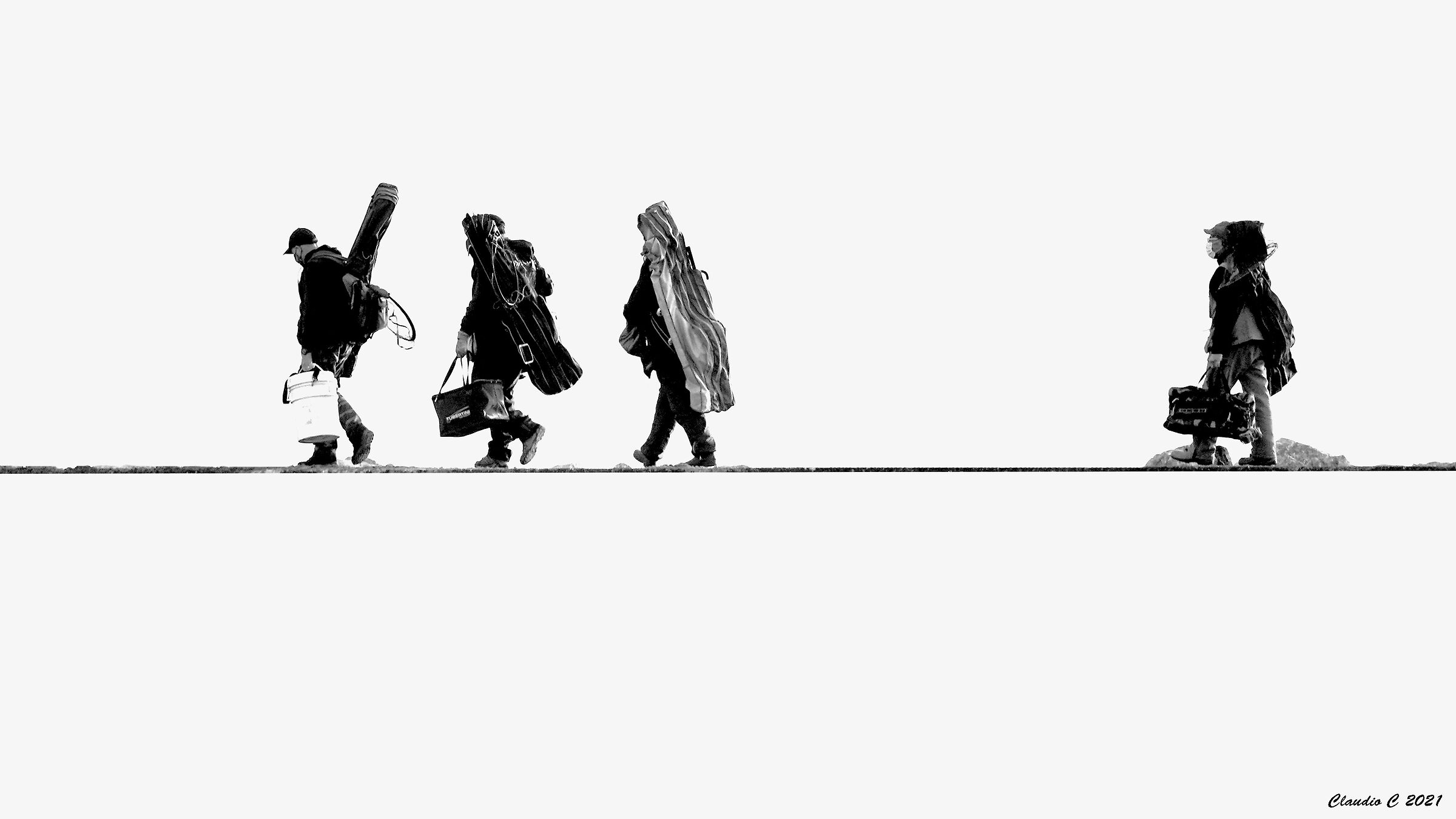 I'm coming too... no you don't...