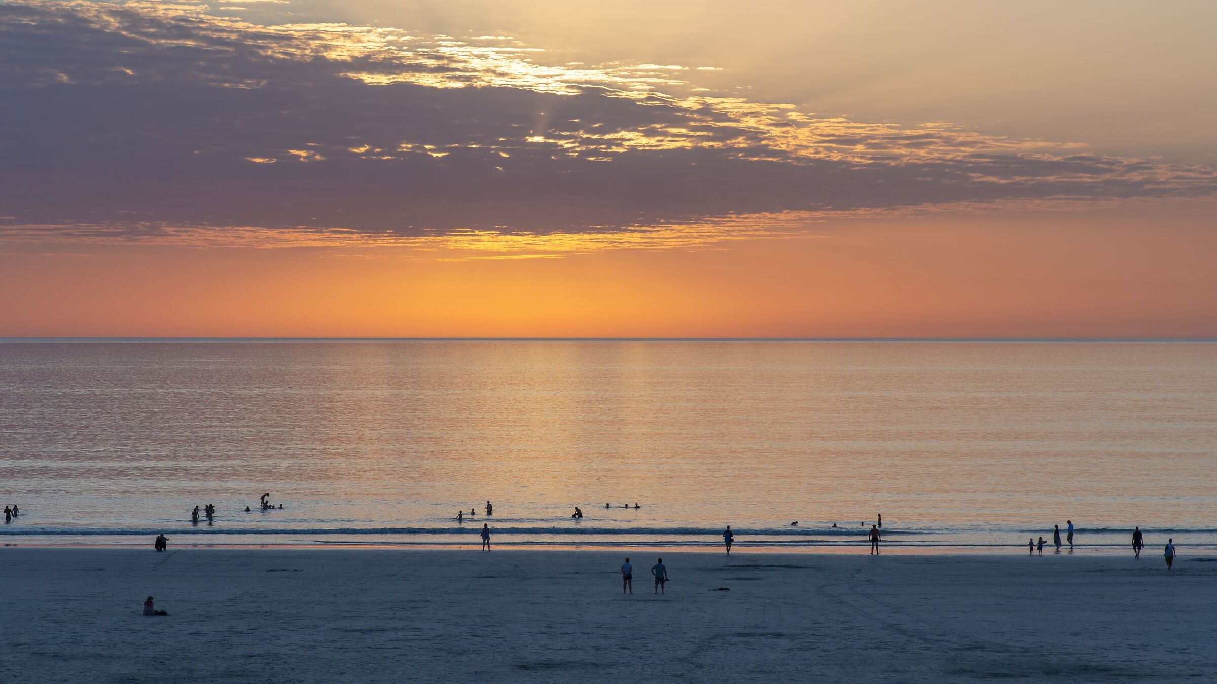 Sunset's coming on Cable Beach