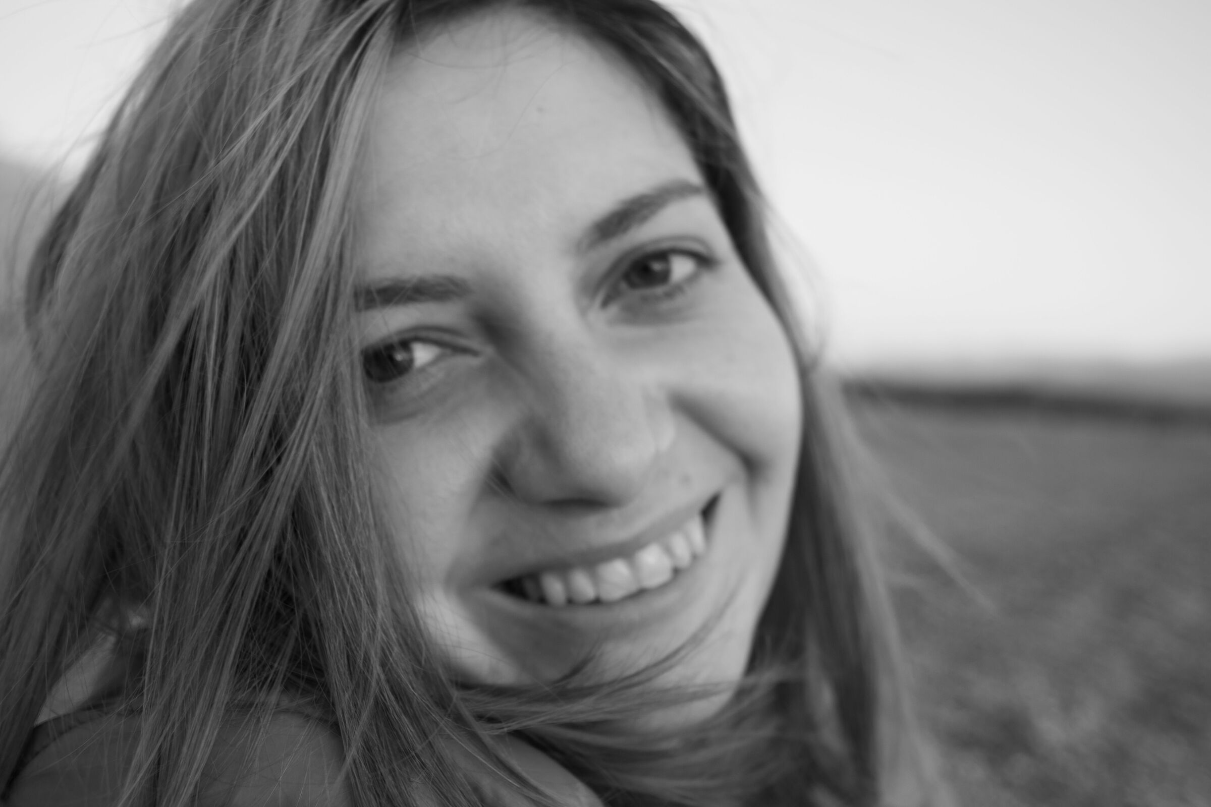 un sorriso fuori fuoco