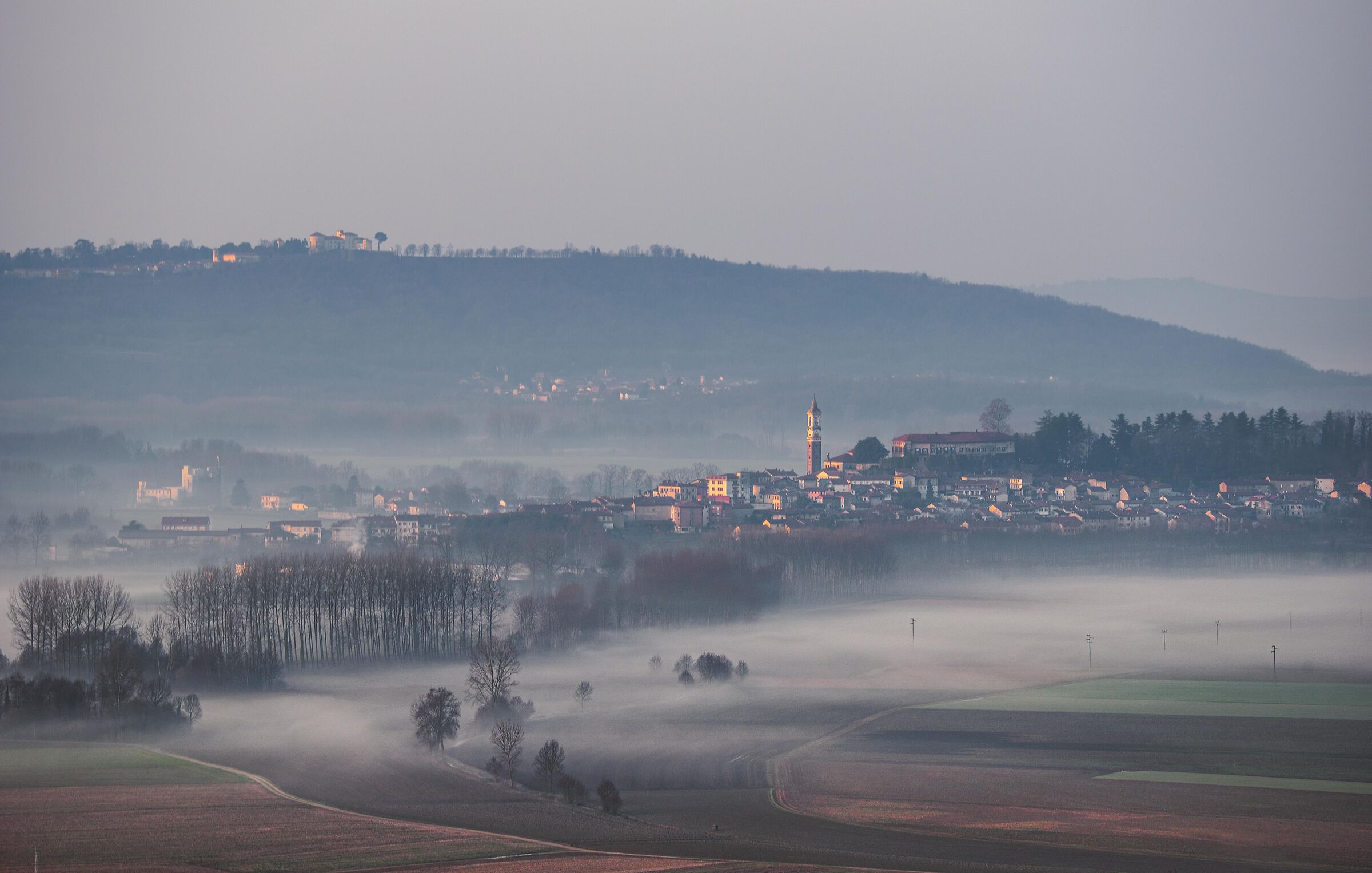 Veduta dalla Serra Morenica Biellese