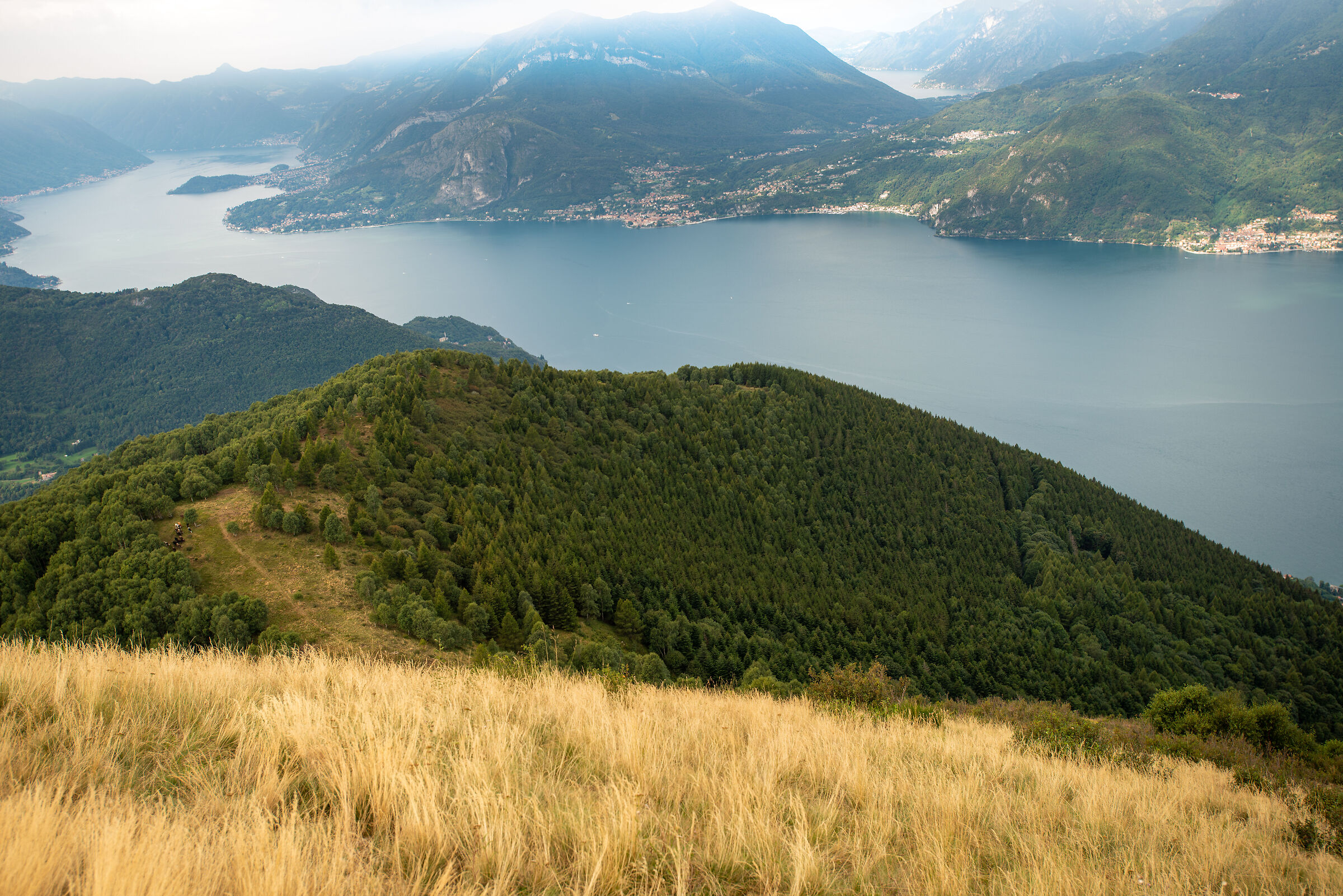 Giumello overlooking Lake Como