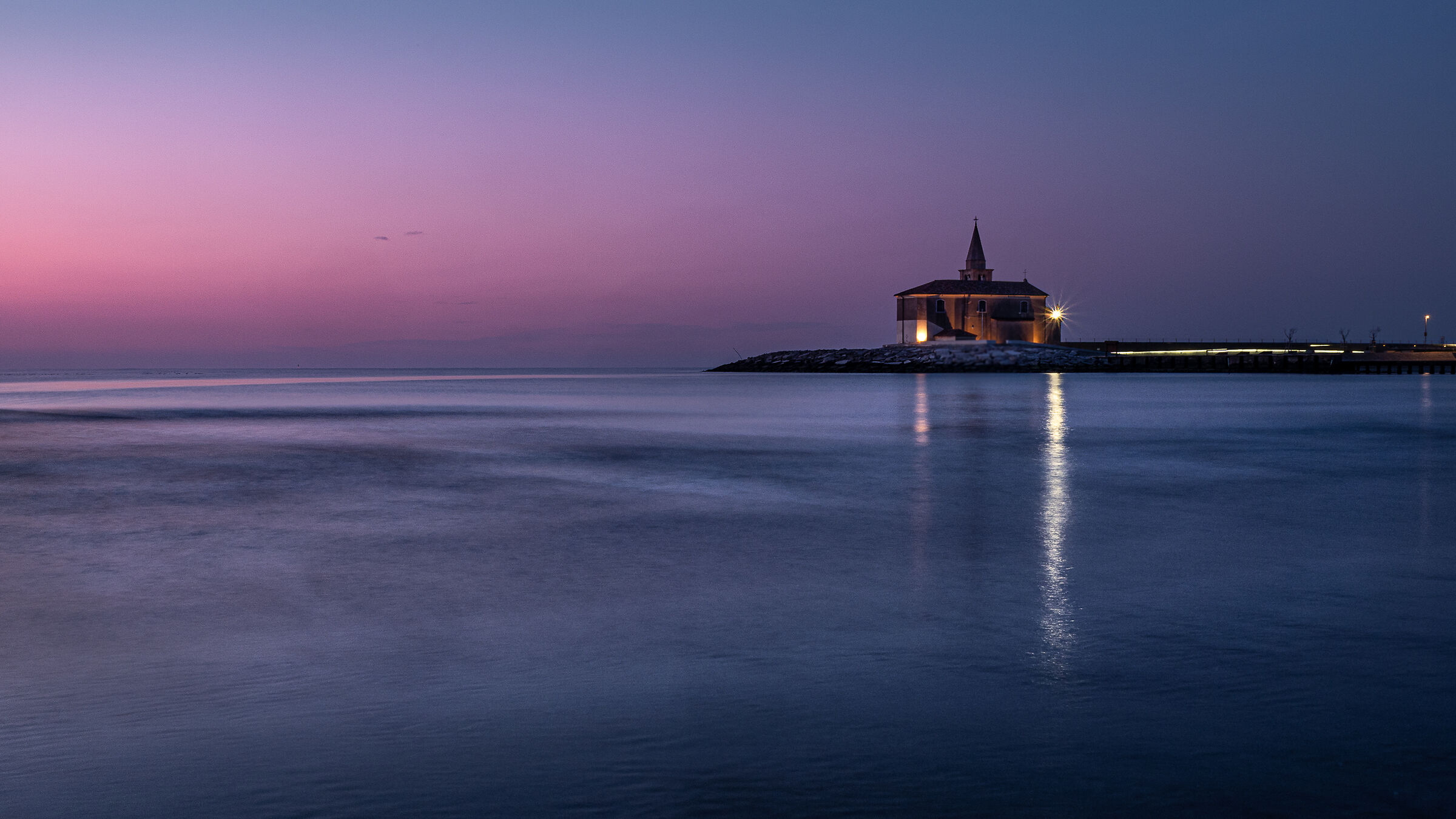 nella quiete del mattino