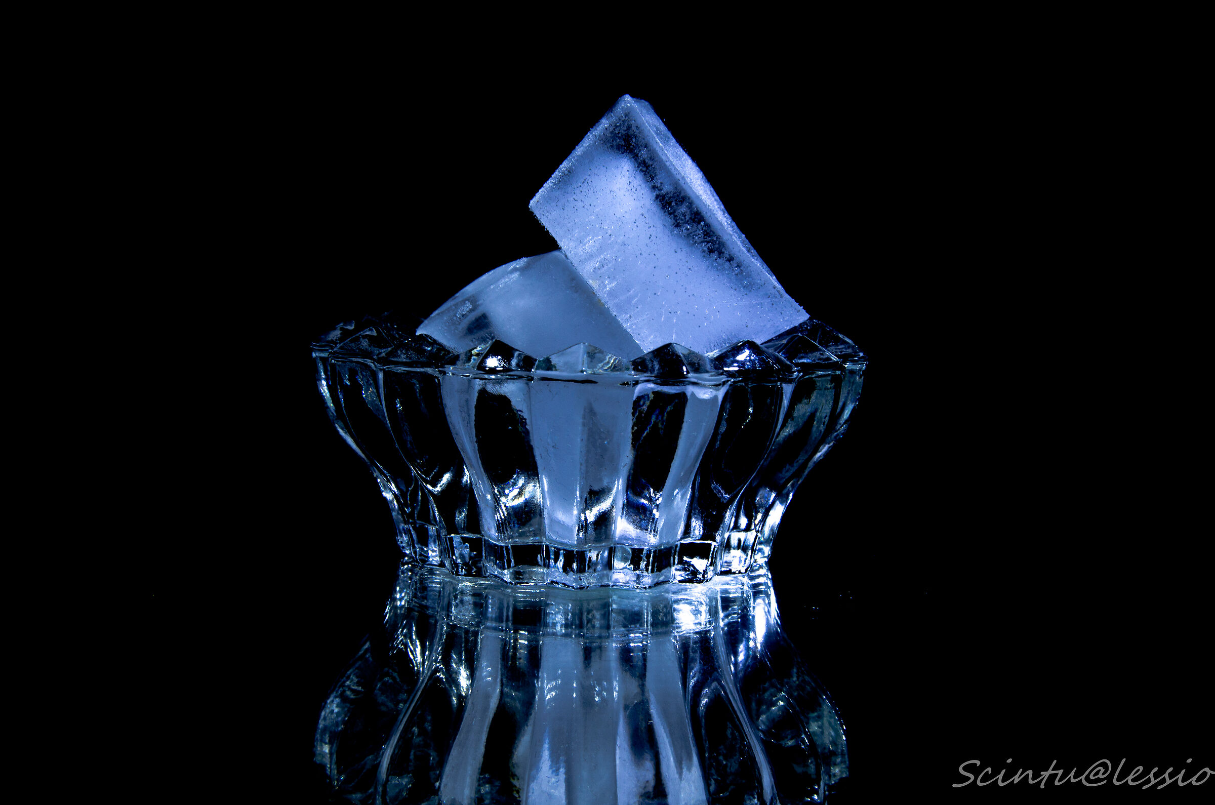 Blue ice