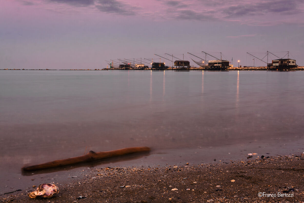 Cesenatico, capanni da pesca