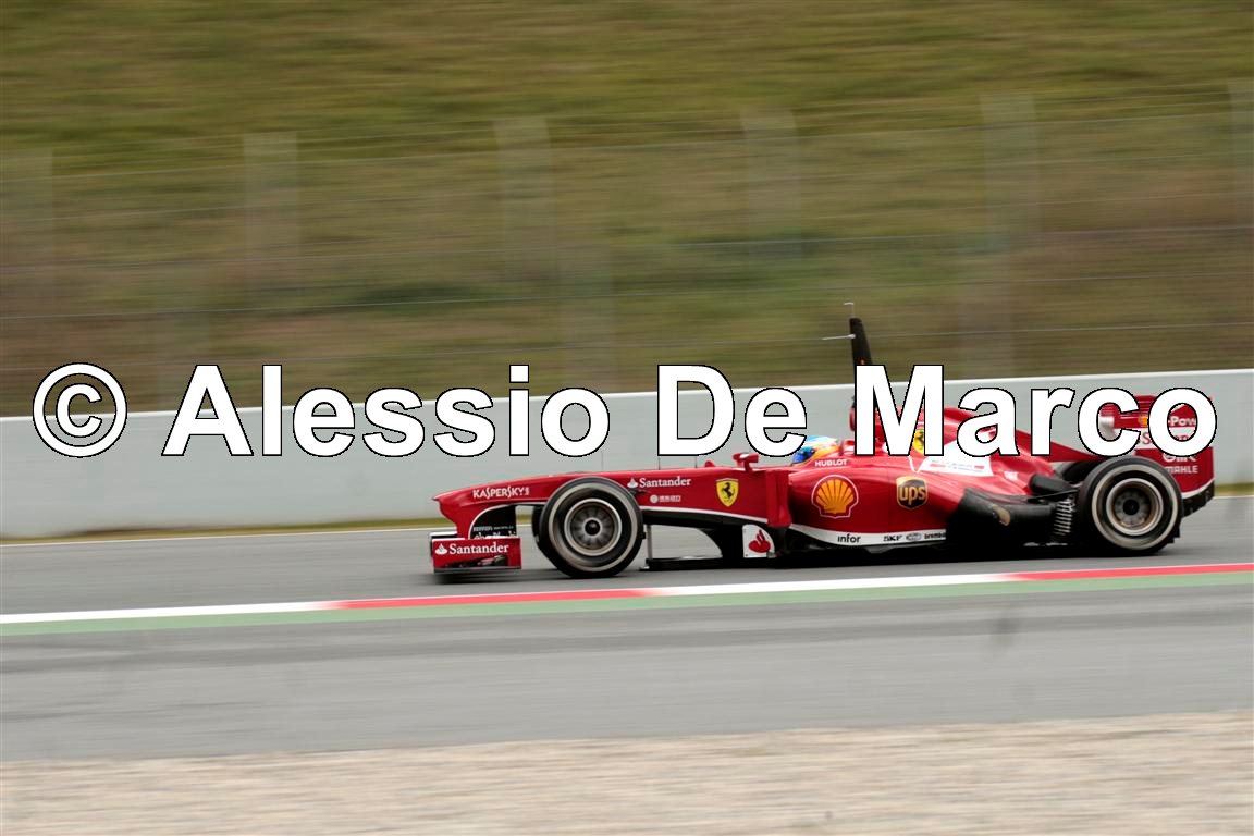 F1 2013 - Test Montmelo