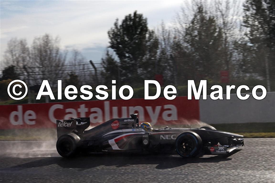 F1 2013 - Test Montmelo